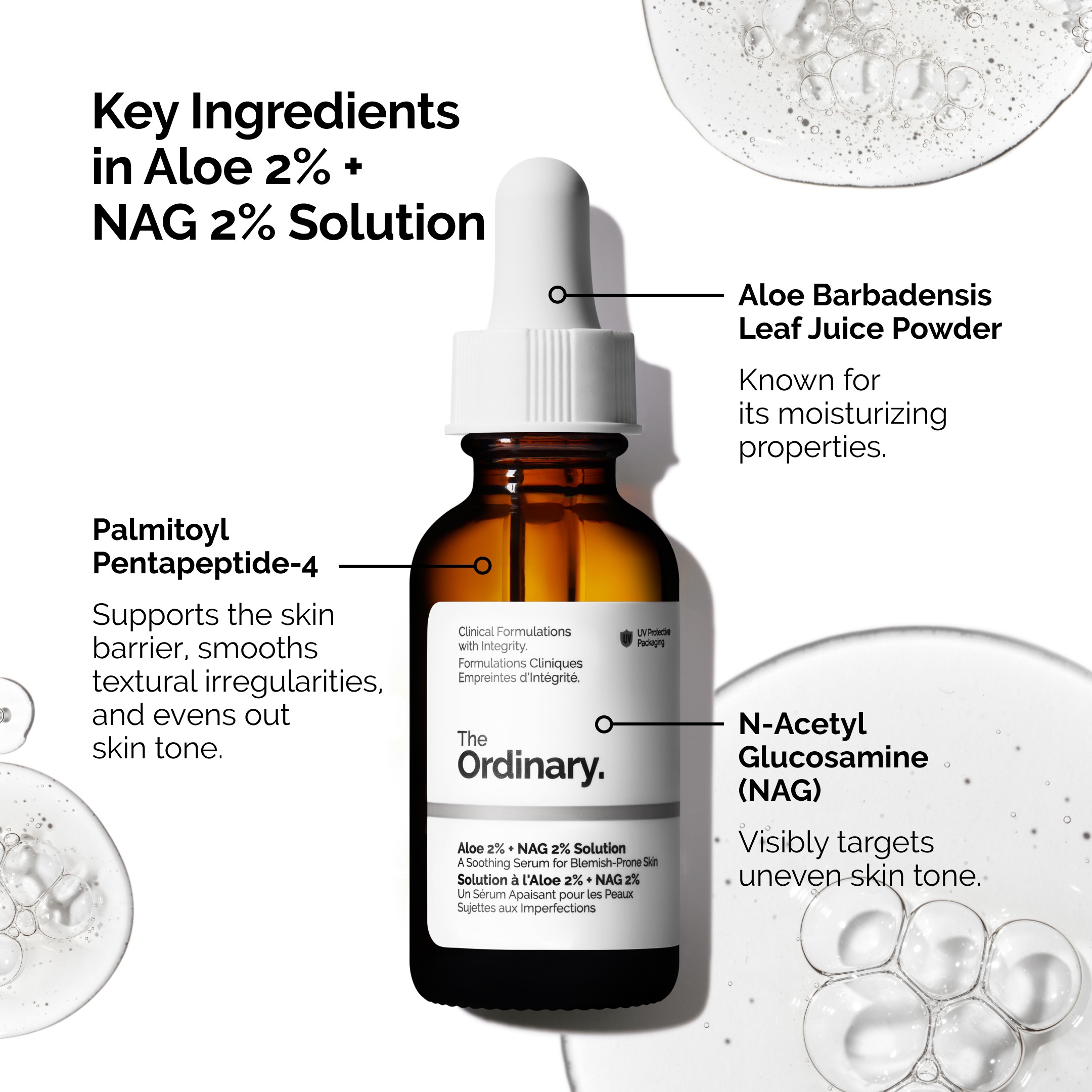 Aloe 2% + NAG 2% Solution • 30ml