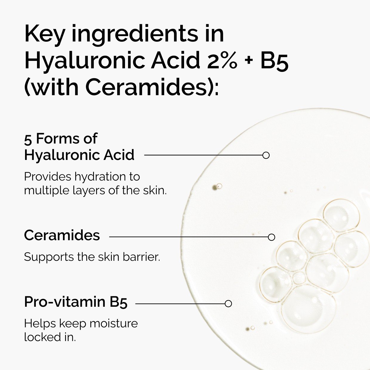 Hyaluronic Acid 2% + B5 • 30ml
