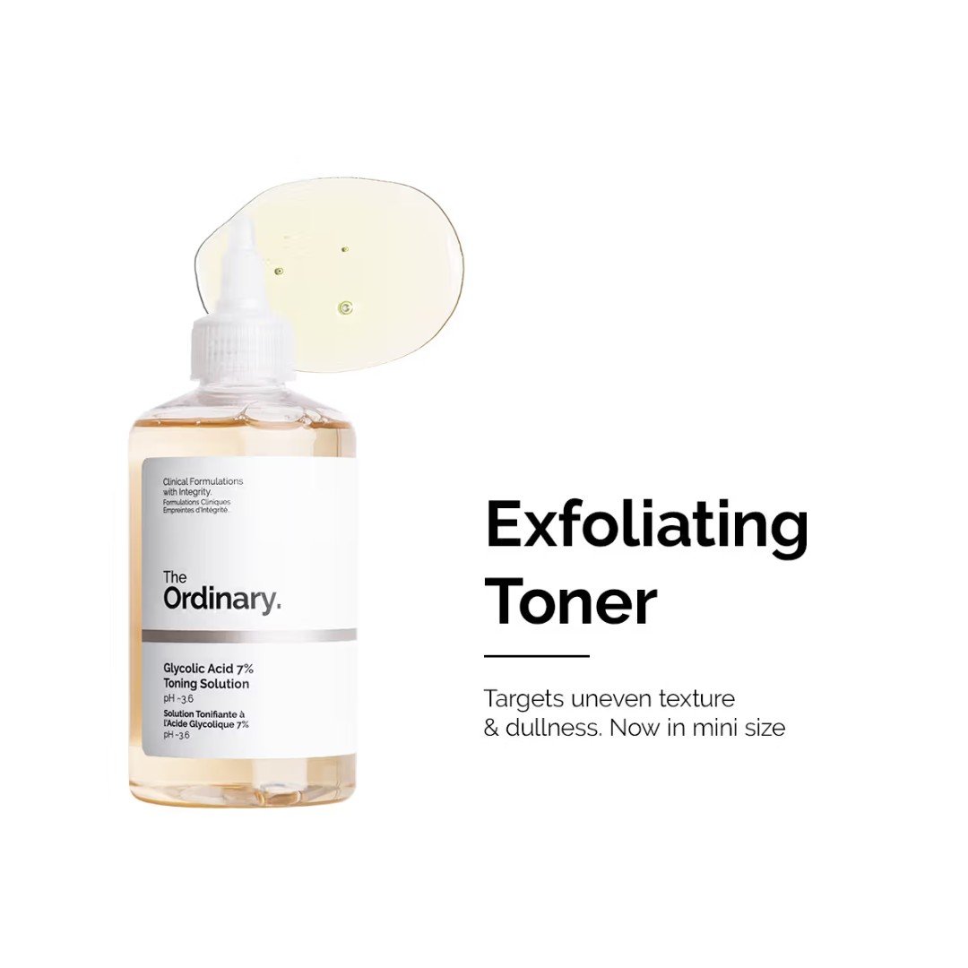Glycolic Acid 7% Exfoliating Toner • 100ml