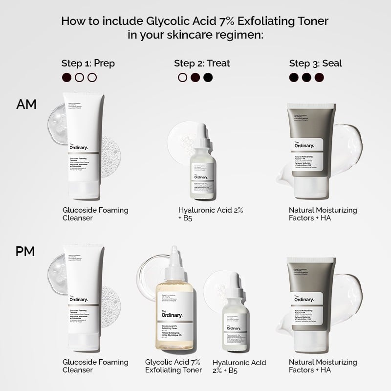 Glycolic Acid 7% Exfoliating Toner • 100ml