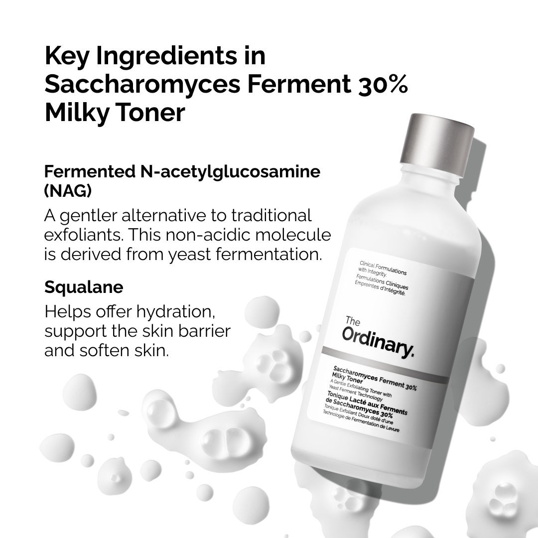Saccharomyces Ferment 30% Milky Toner • 100ml