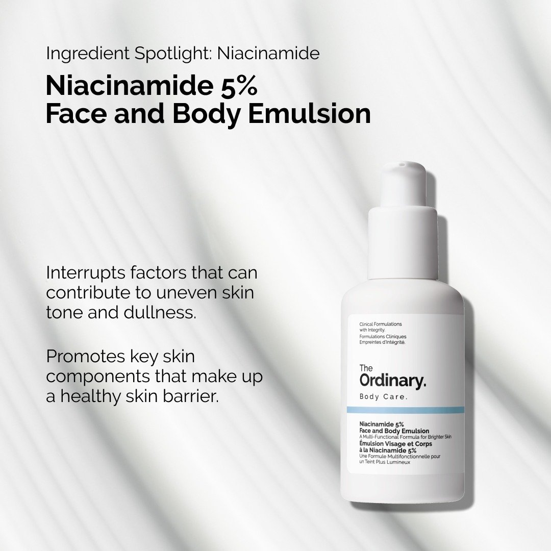 Niacinamide 5% Face & Body Emulsion • 100ml