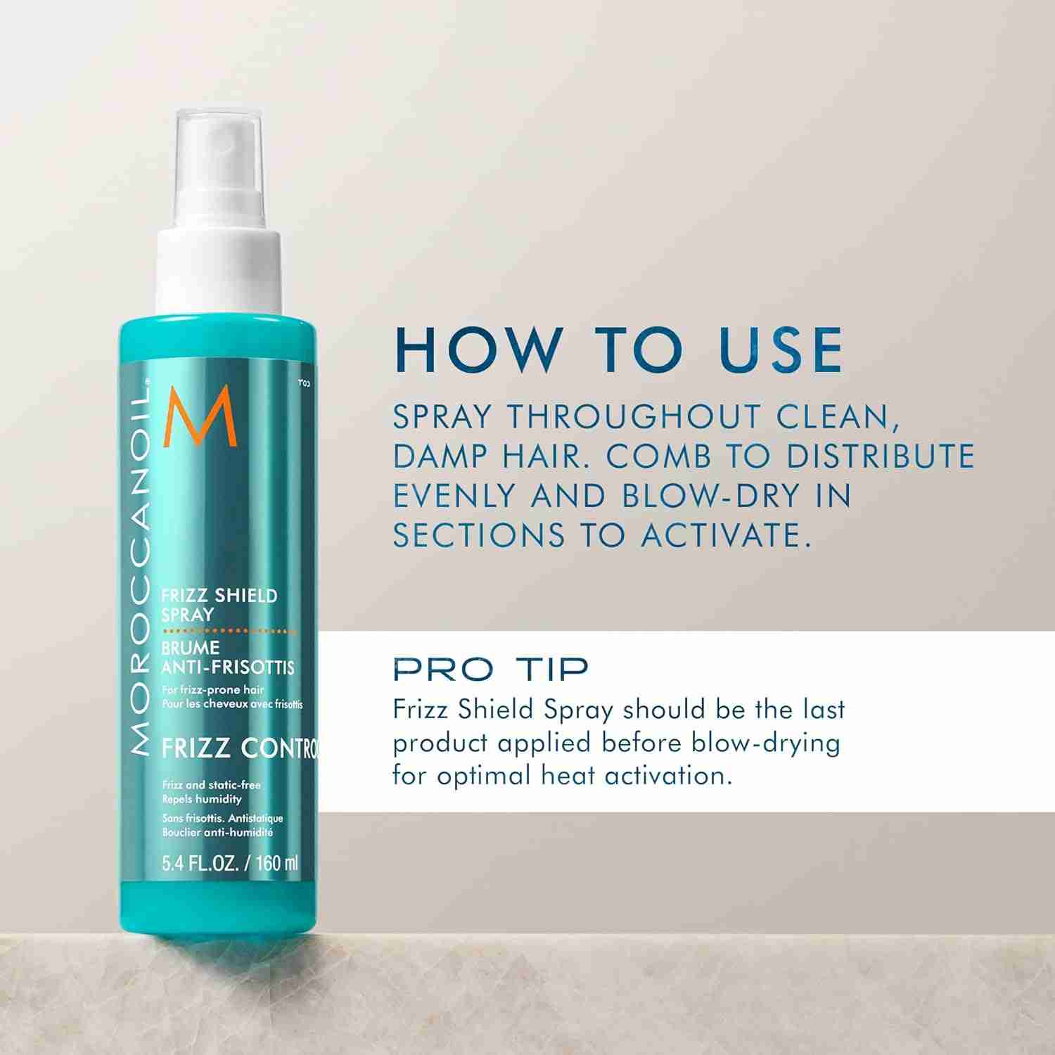 Frizz Shield Spray • 160ml