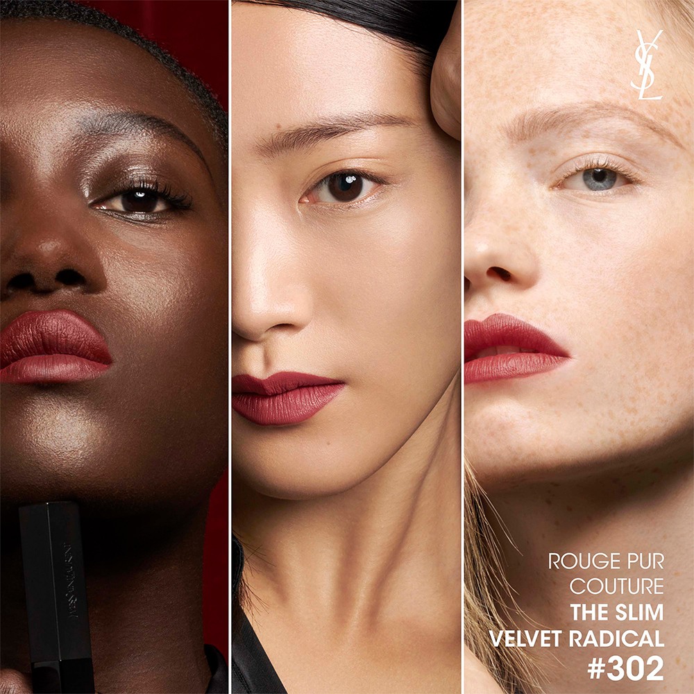 Rouge Pur Couture The Slim Radical • #302 Brown. No Way Back.