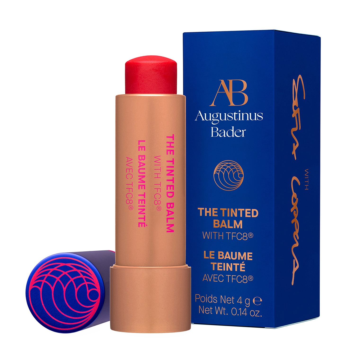 Sofia Coppola x The Tinted Lip Balm • A Bright Red Coral