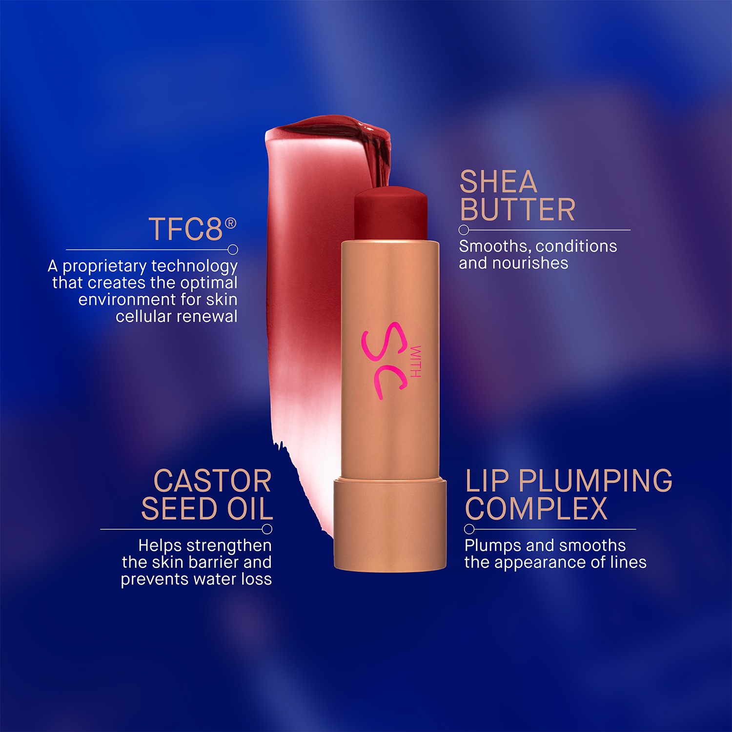 Sofia Coppola x The Tinted Lip Balm • A Burnt Earthy Plum