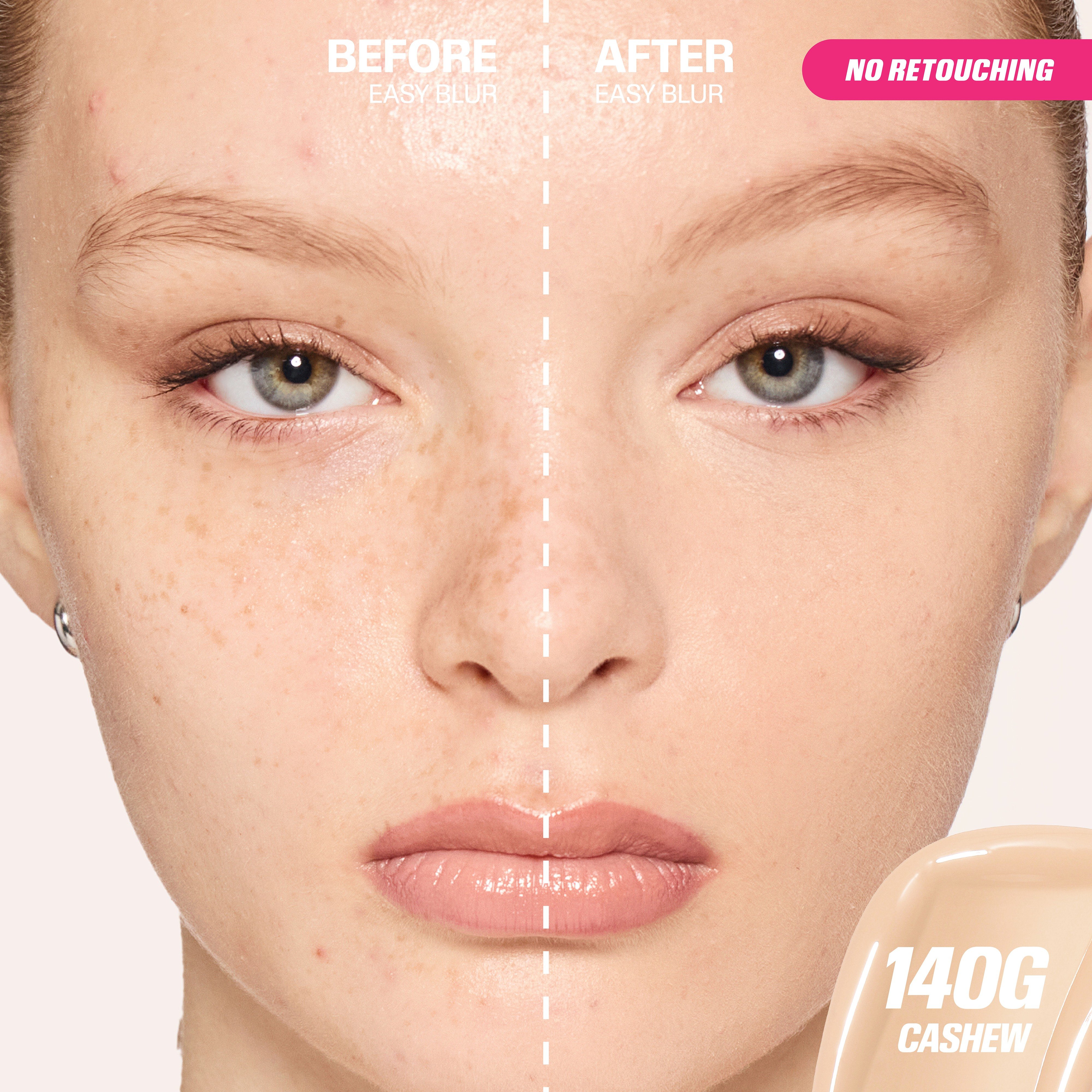 Easy Blur Natural Airbrush Foundation • Cashew 140G