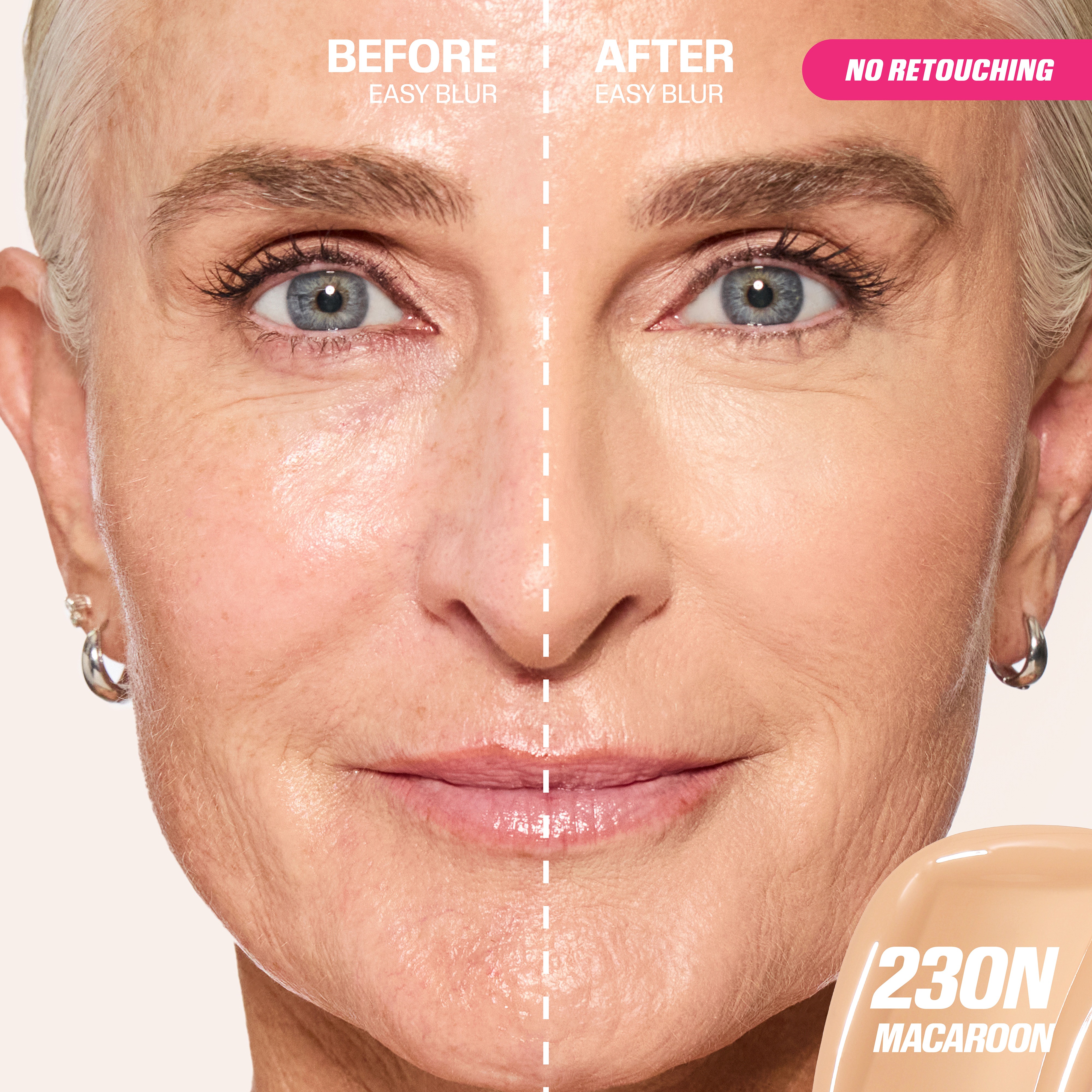 Easy Blur Natural Airbrush Foundation • Macaroon 230N