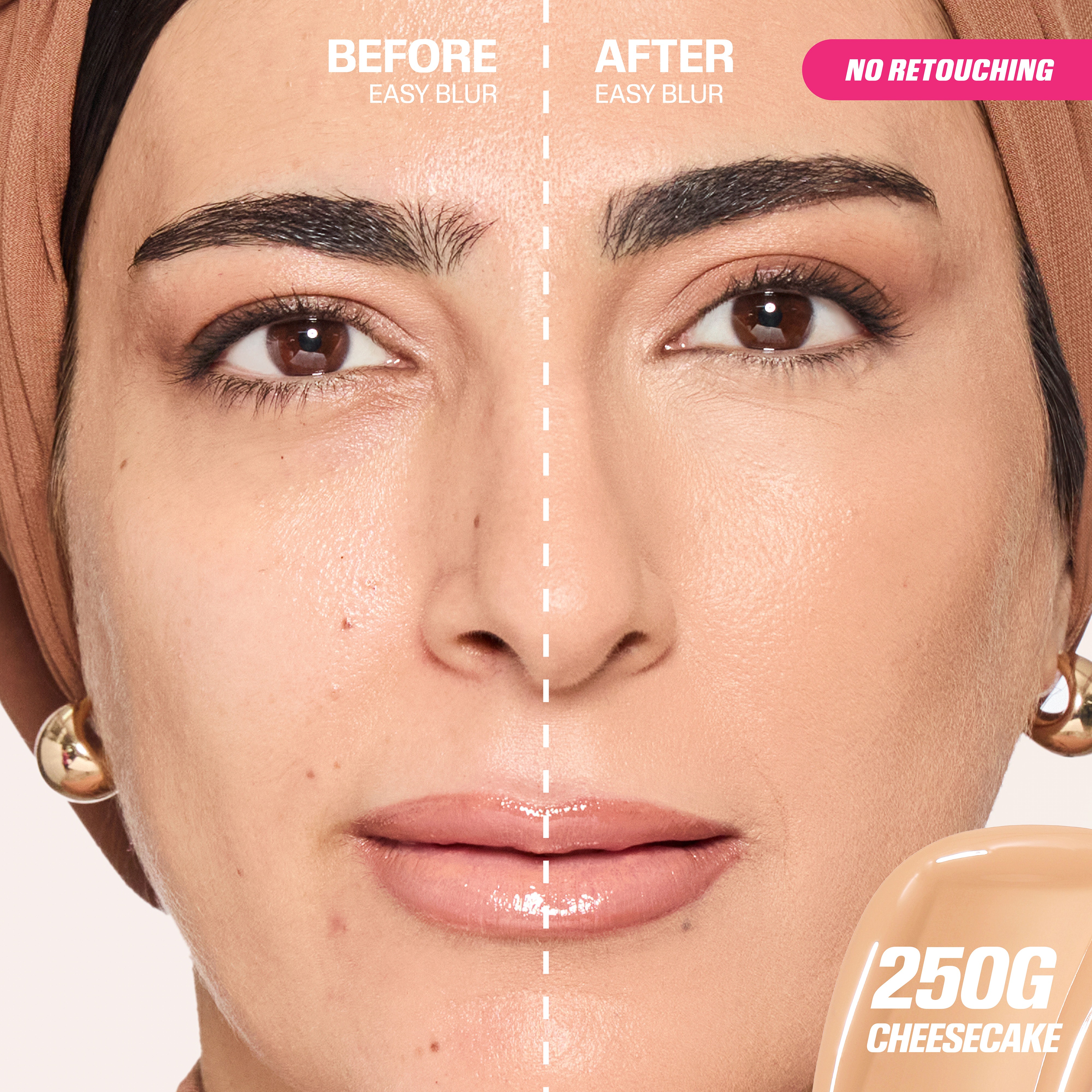 Easy Blur Natural Airbrush Foundation • Cheesecake 250G