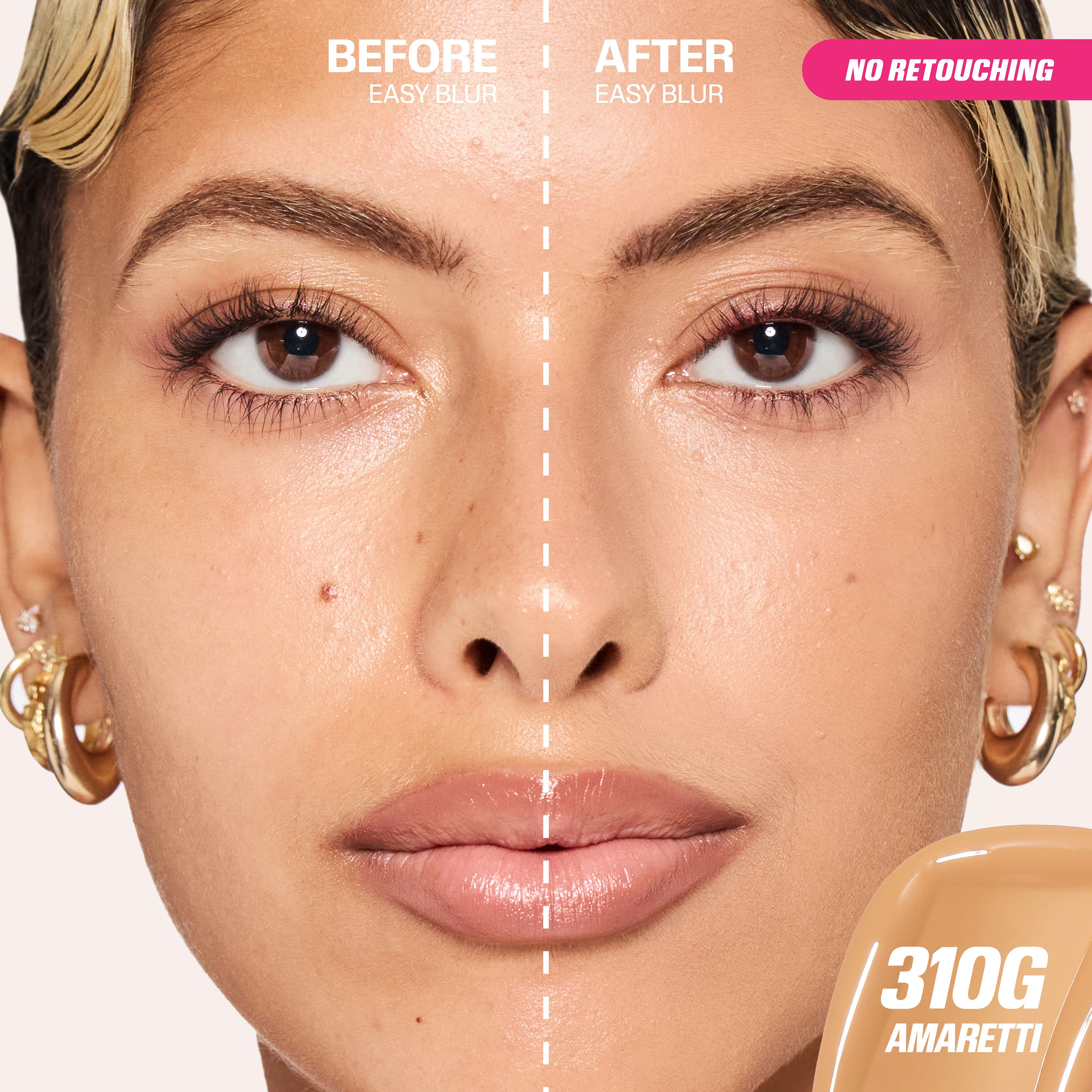 Easy Blur Natural Airbrush Foundation • Amaretti 310G