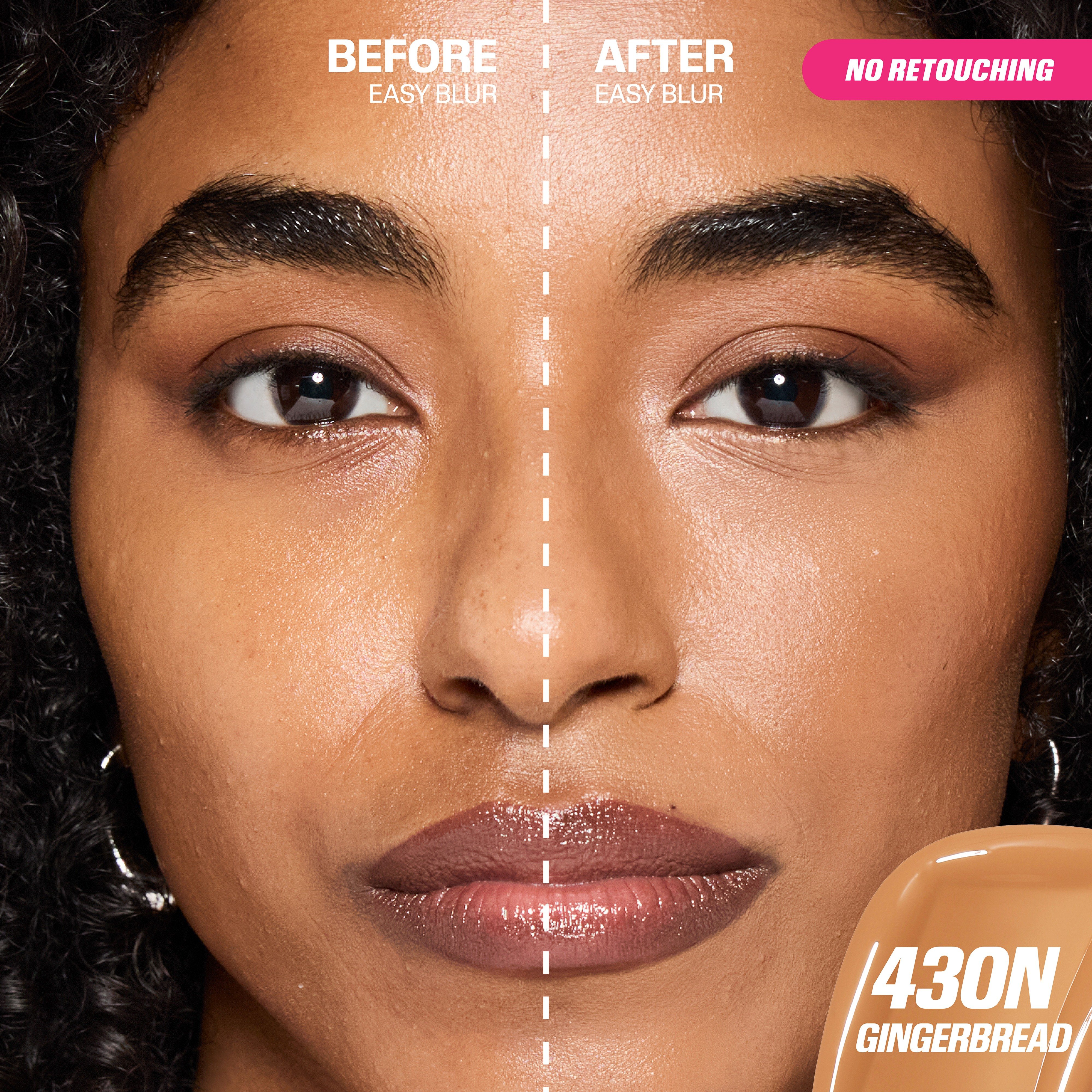Easy Blur Natural Airbrush Foundation • Gingerbread 430N