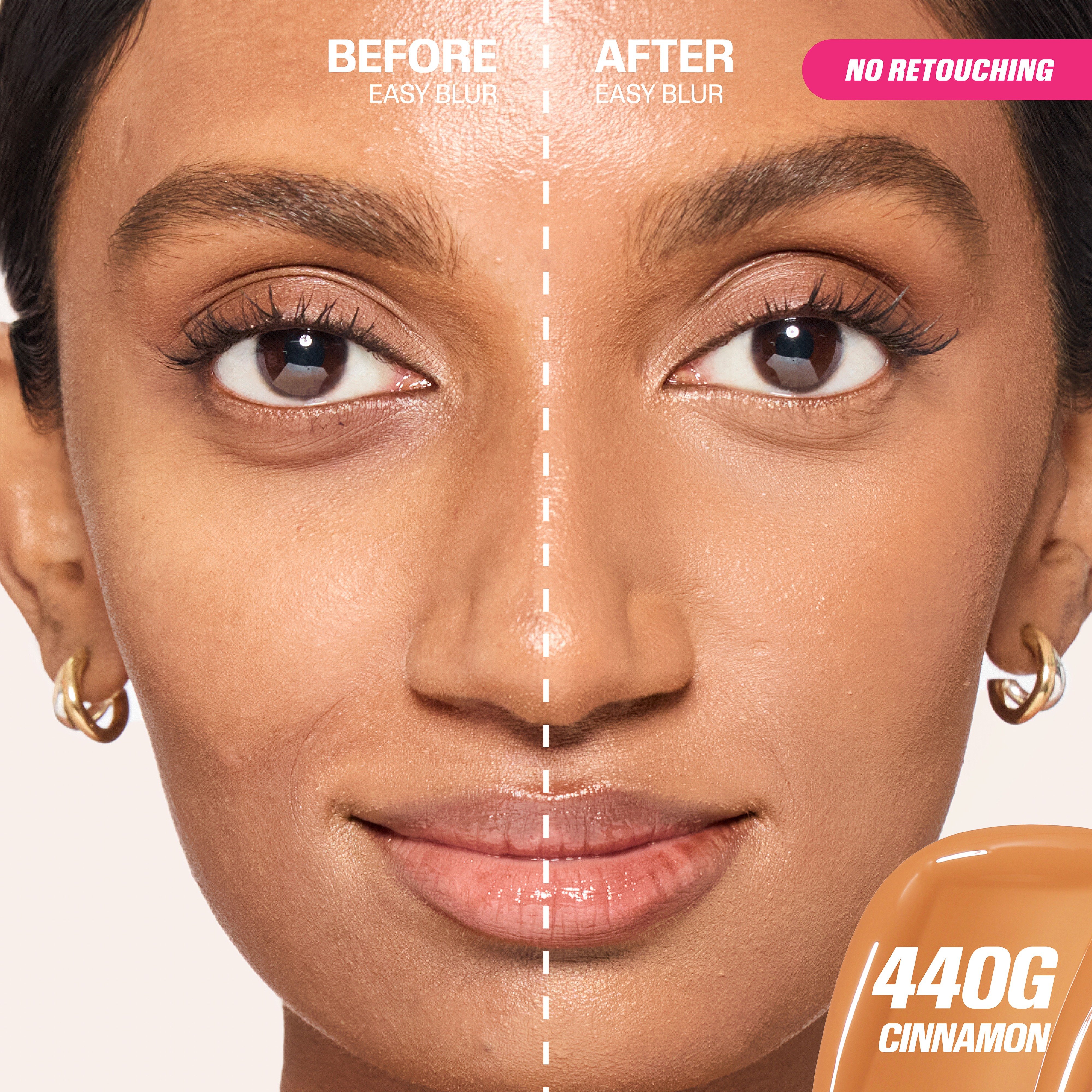 Easy Blur Natural Airbrush Foundation • Cinnamon 440G