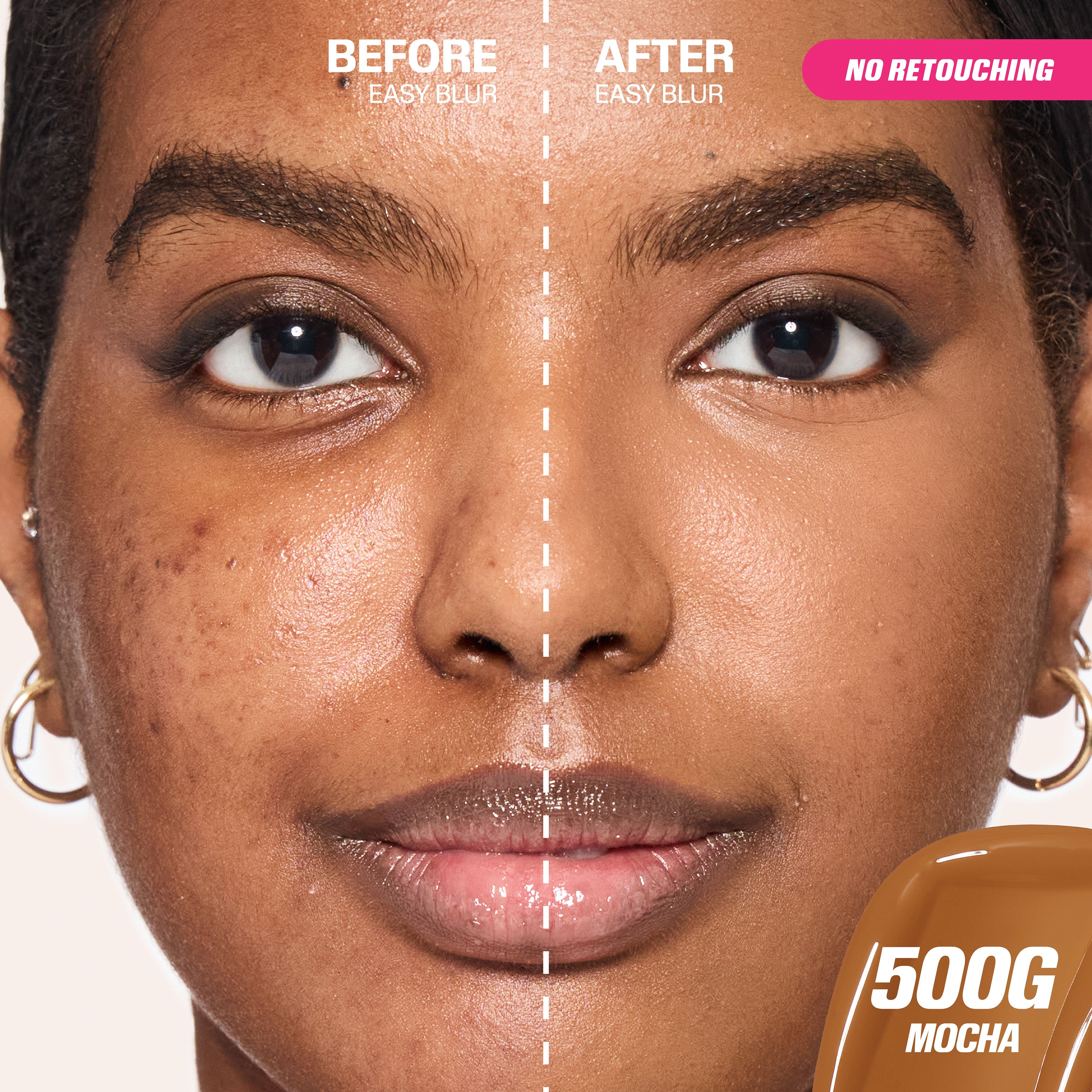 Easy Blur Natural Airbrush Foundation • Mocha 500G