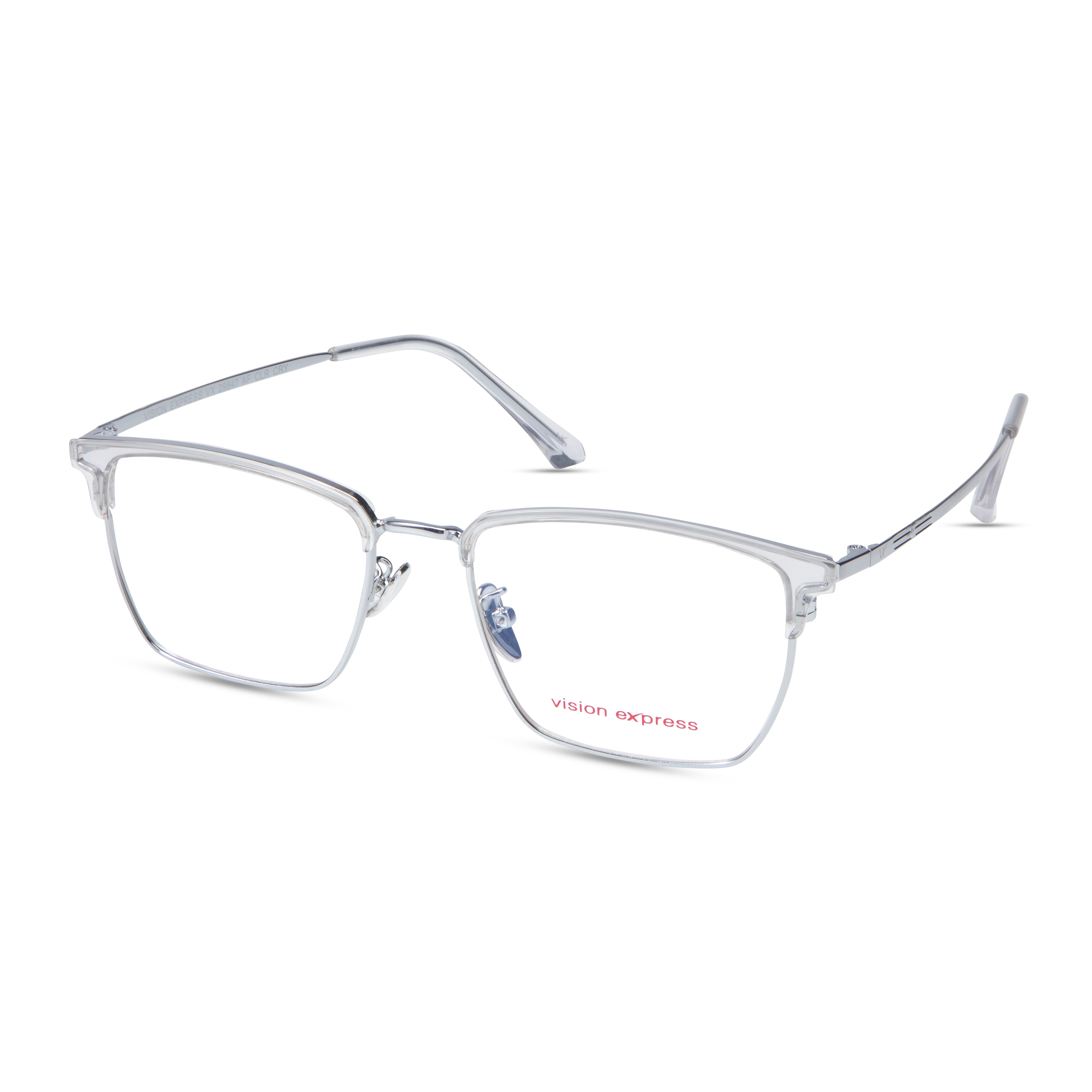 Transparent ClubMaster Frame for Men +VIBE