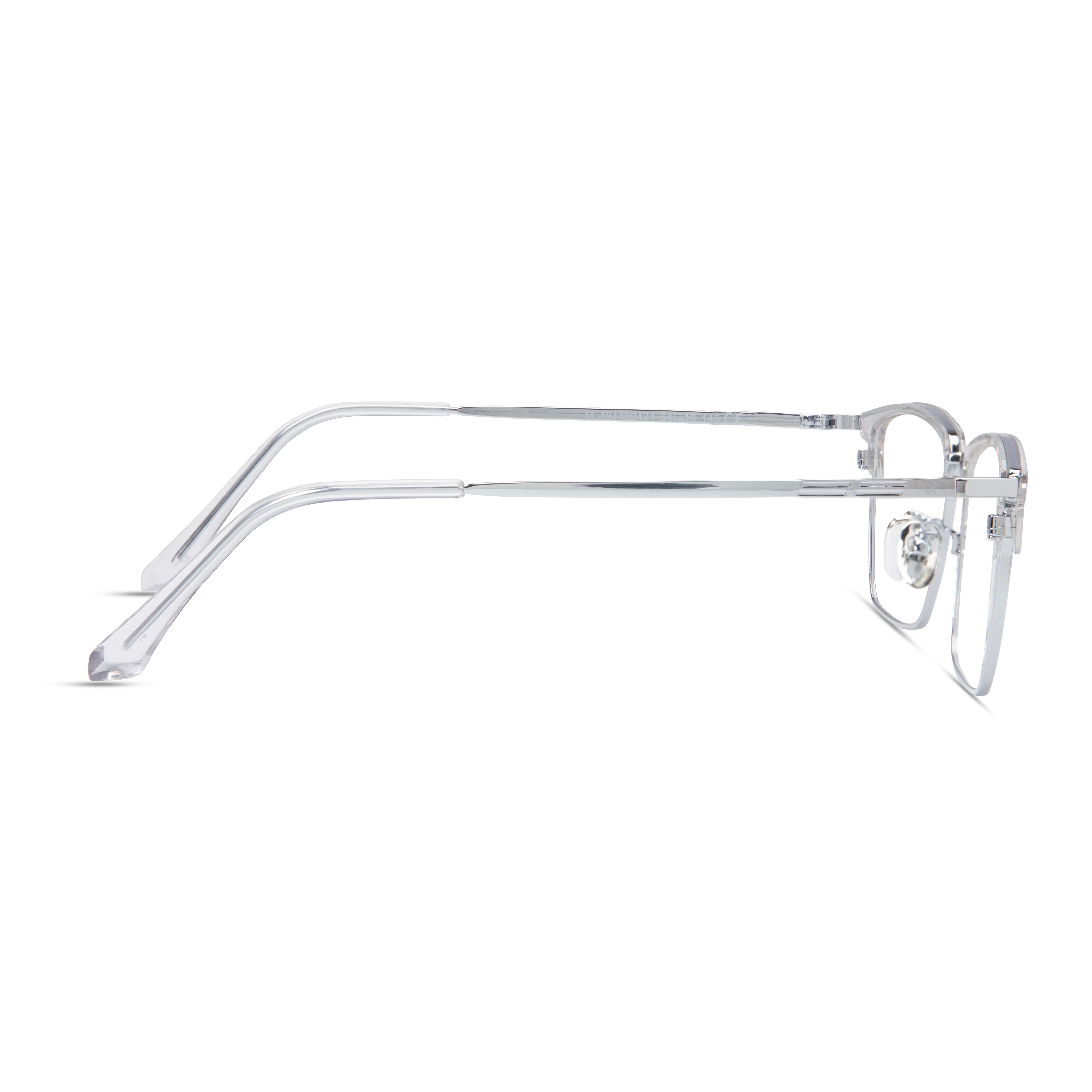 Transparent ClubMaster Frame for Men +VIBE