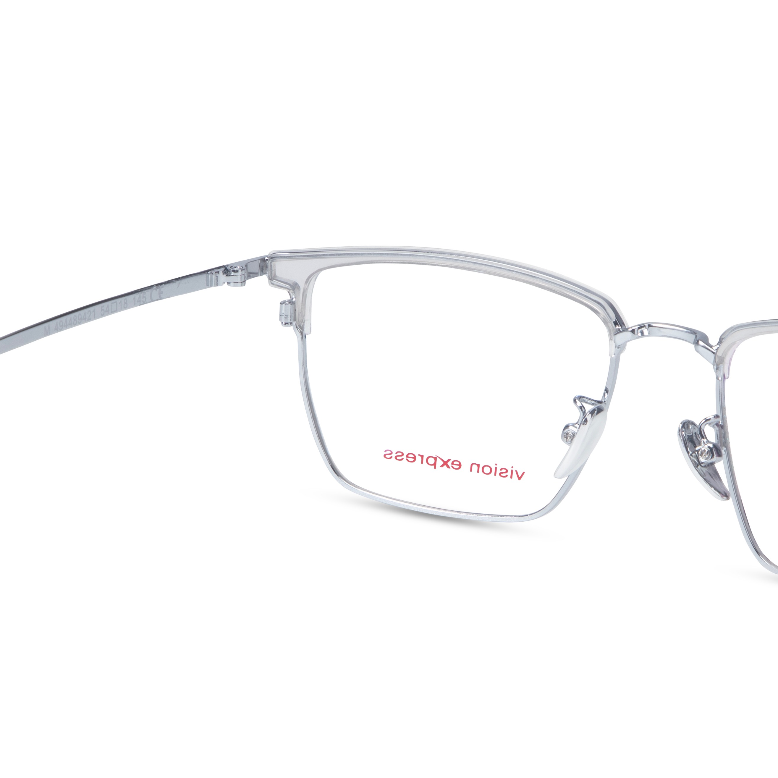 Transparent ClubMaster Frame for Men +VIBE