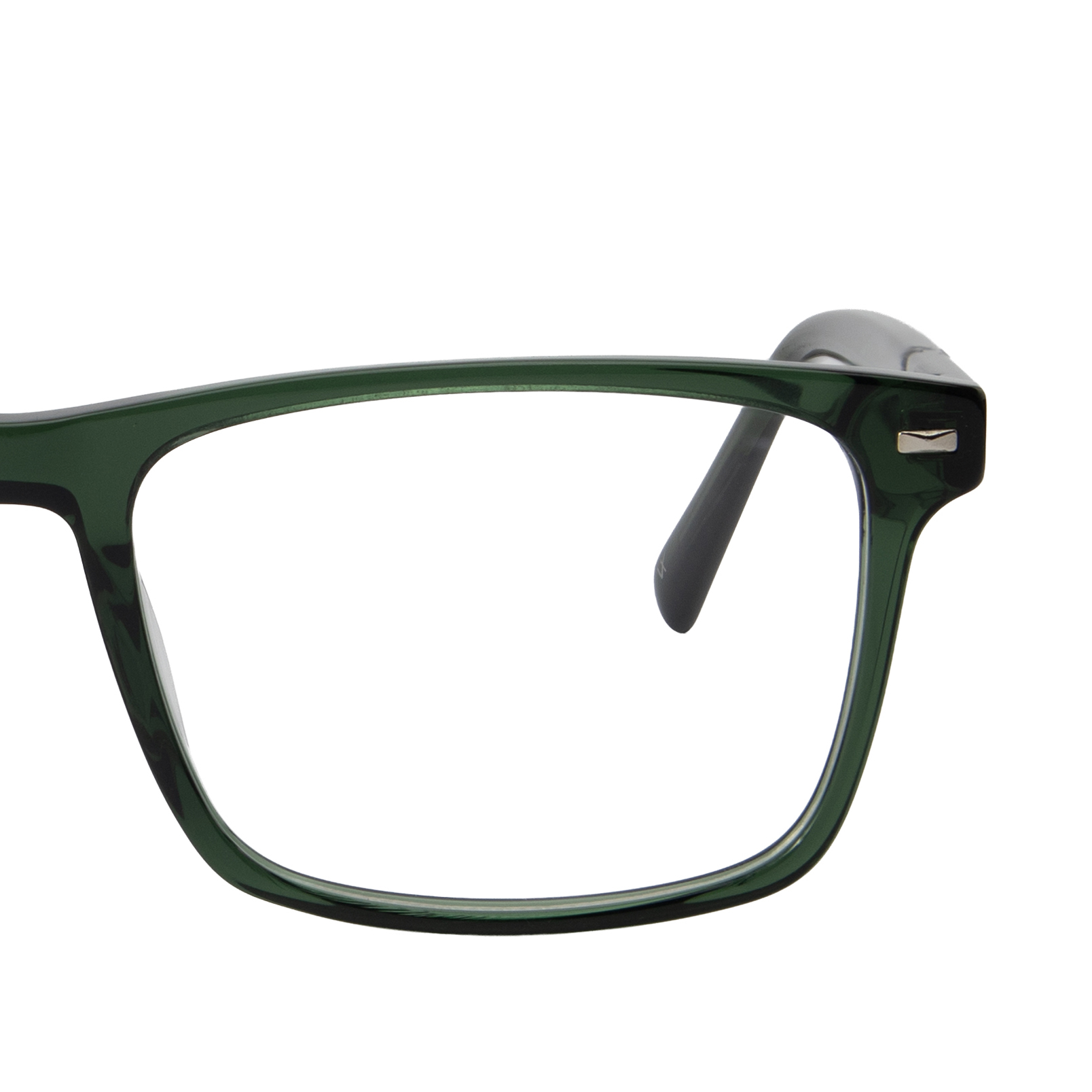 Green Rectangle Frame for Men +VIBE