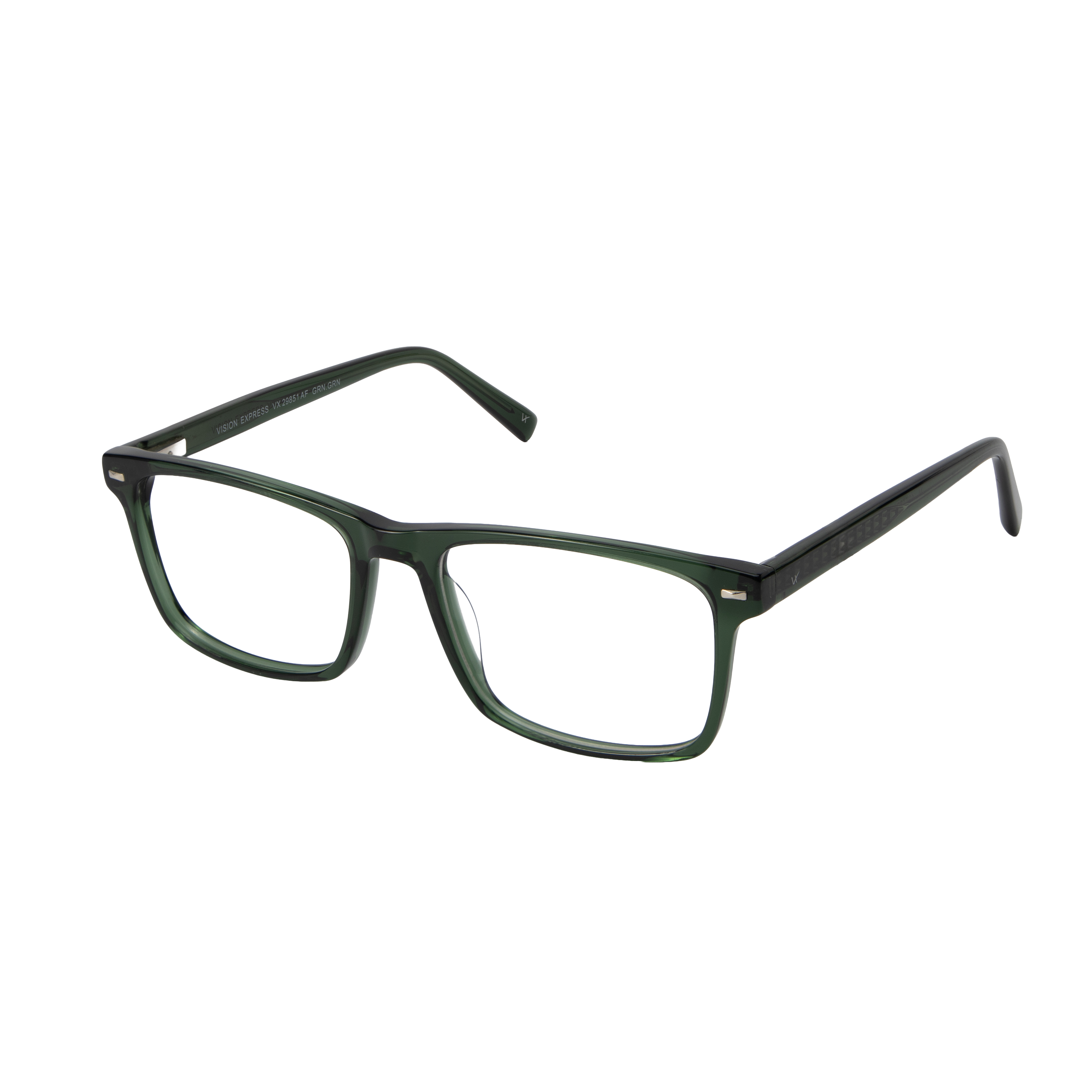 Green Rectangle Frame for Men +VIBE