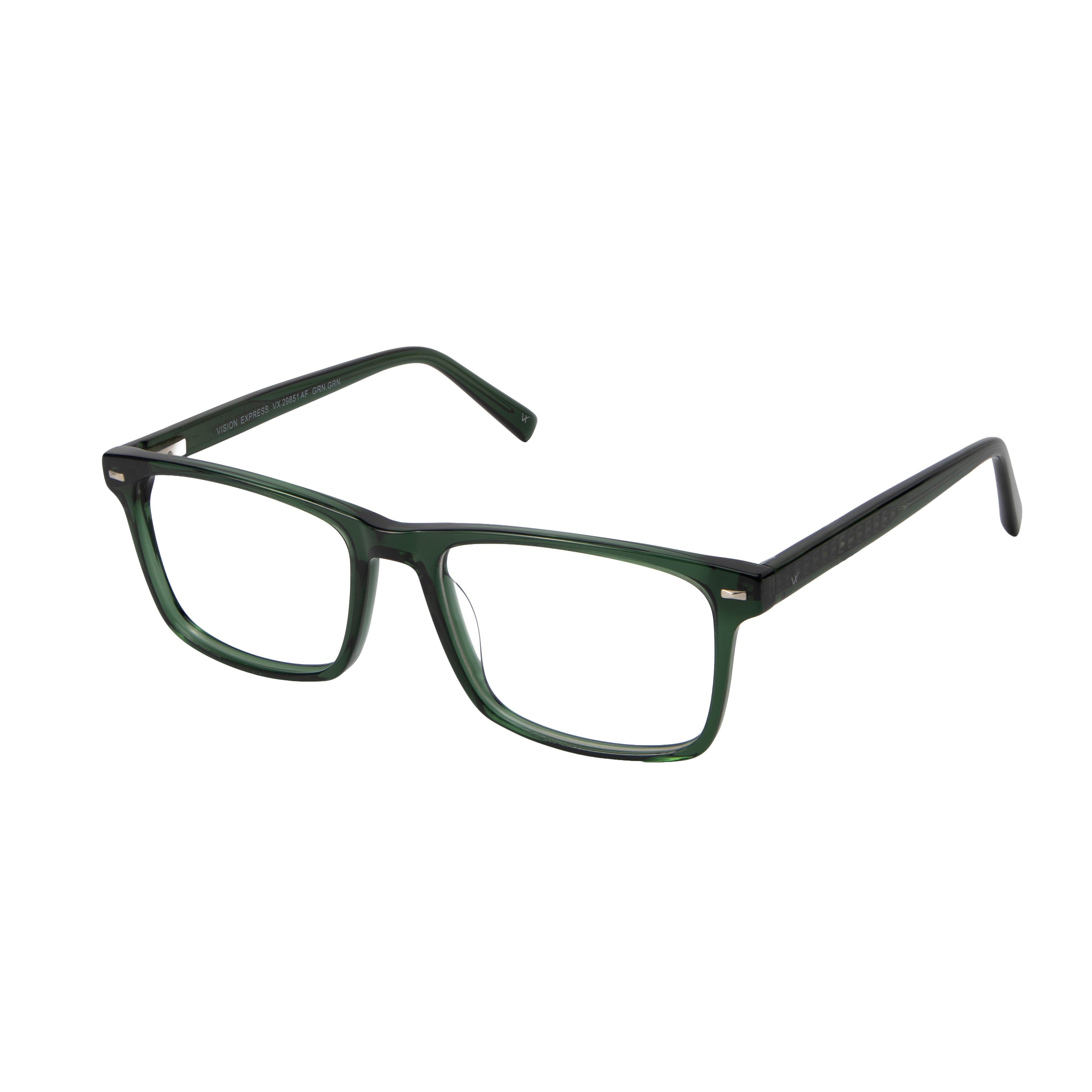 Green Rectangle Frame for Men +VIBE