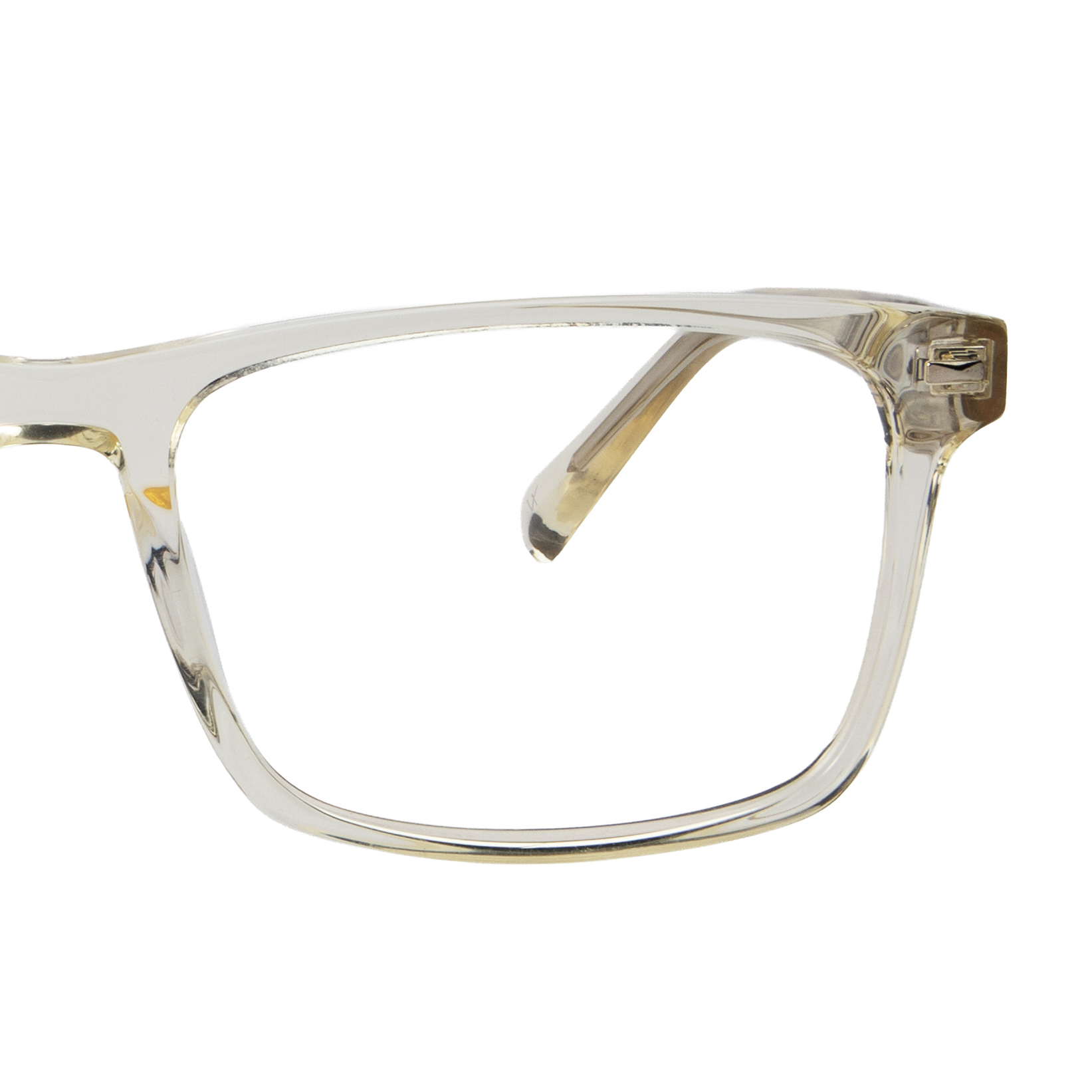Champagne Rectangle Frame for Men +VIBE