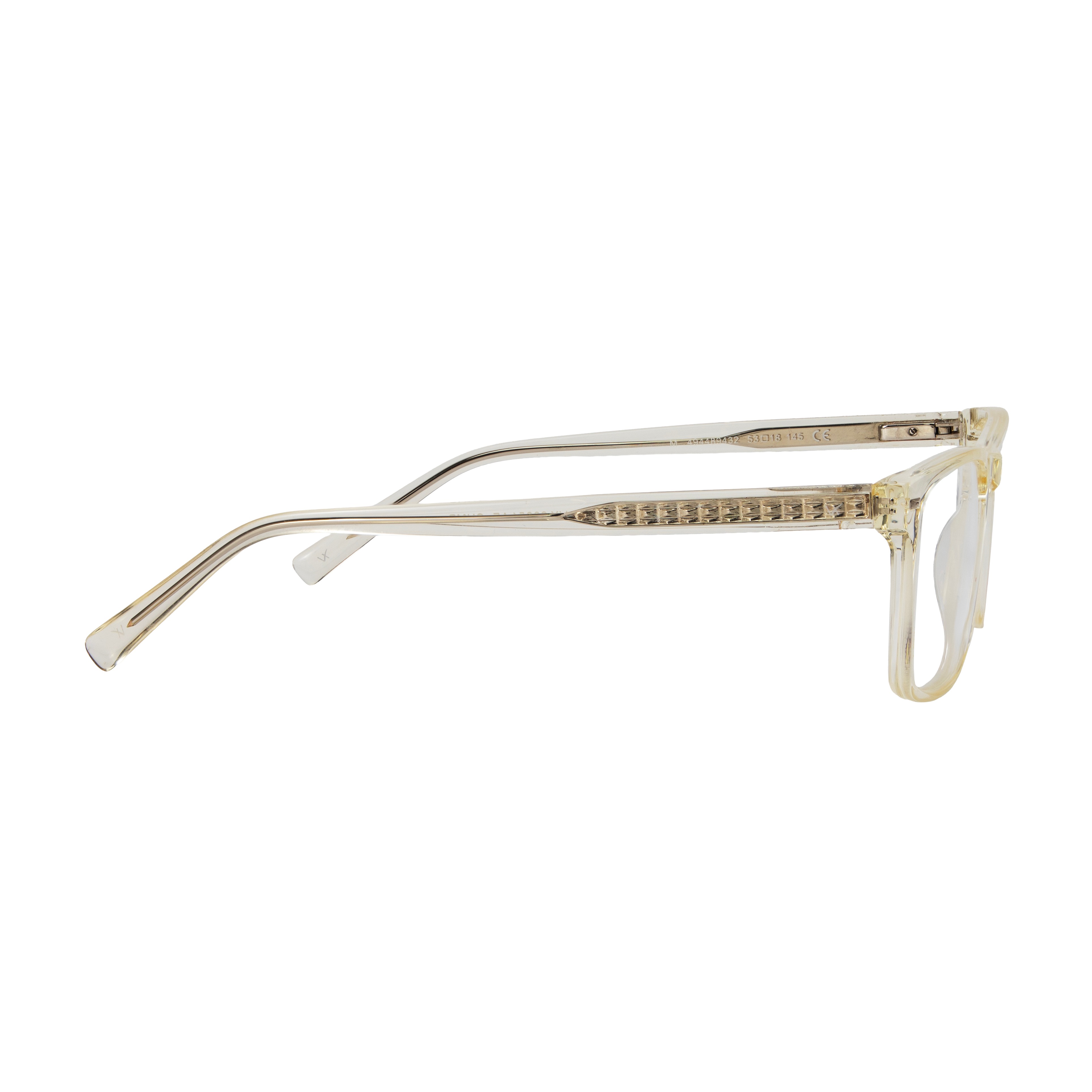 Champagne Rectangle Frame for Men +VIBE