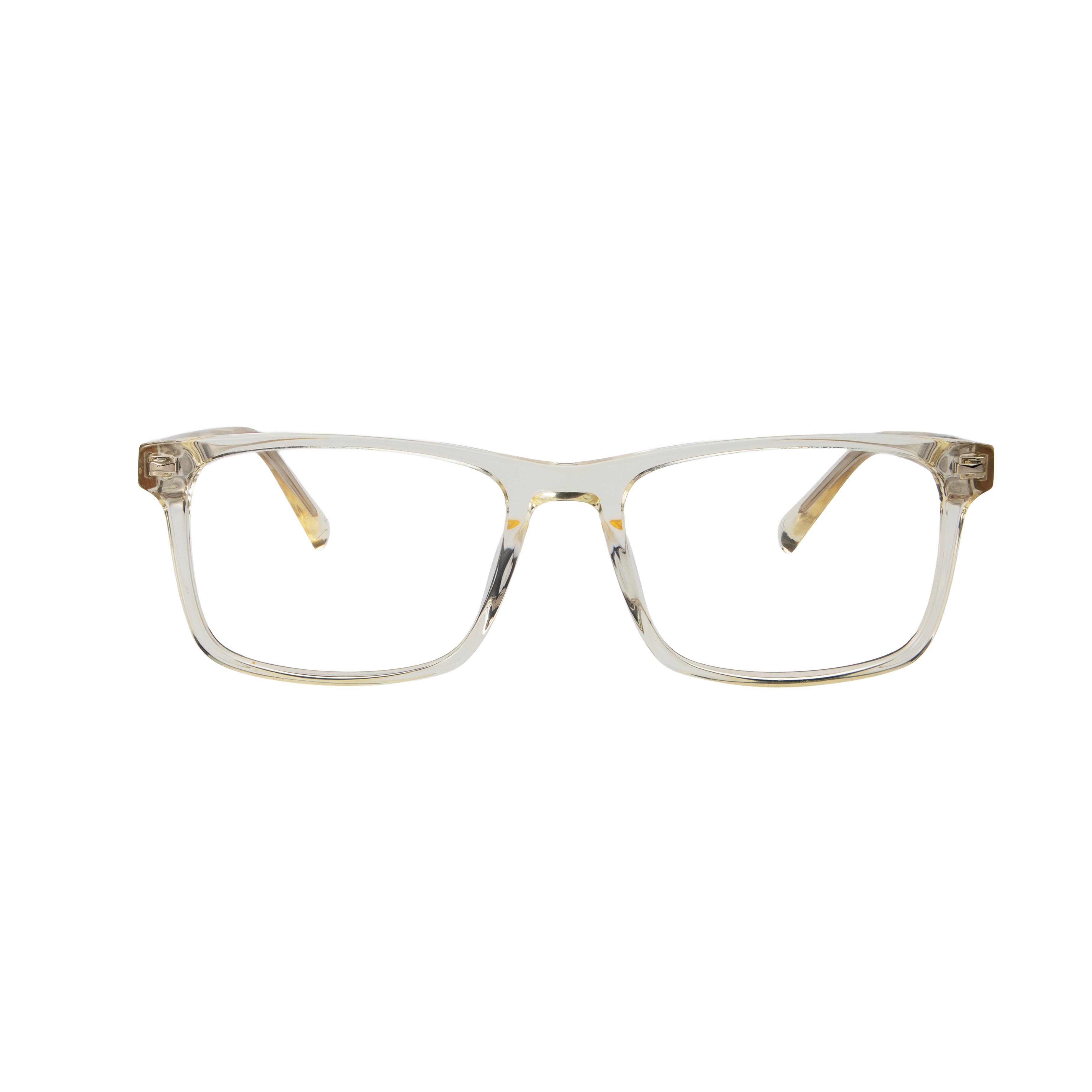 Champagne Rectangle Frame for Men +VIBE