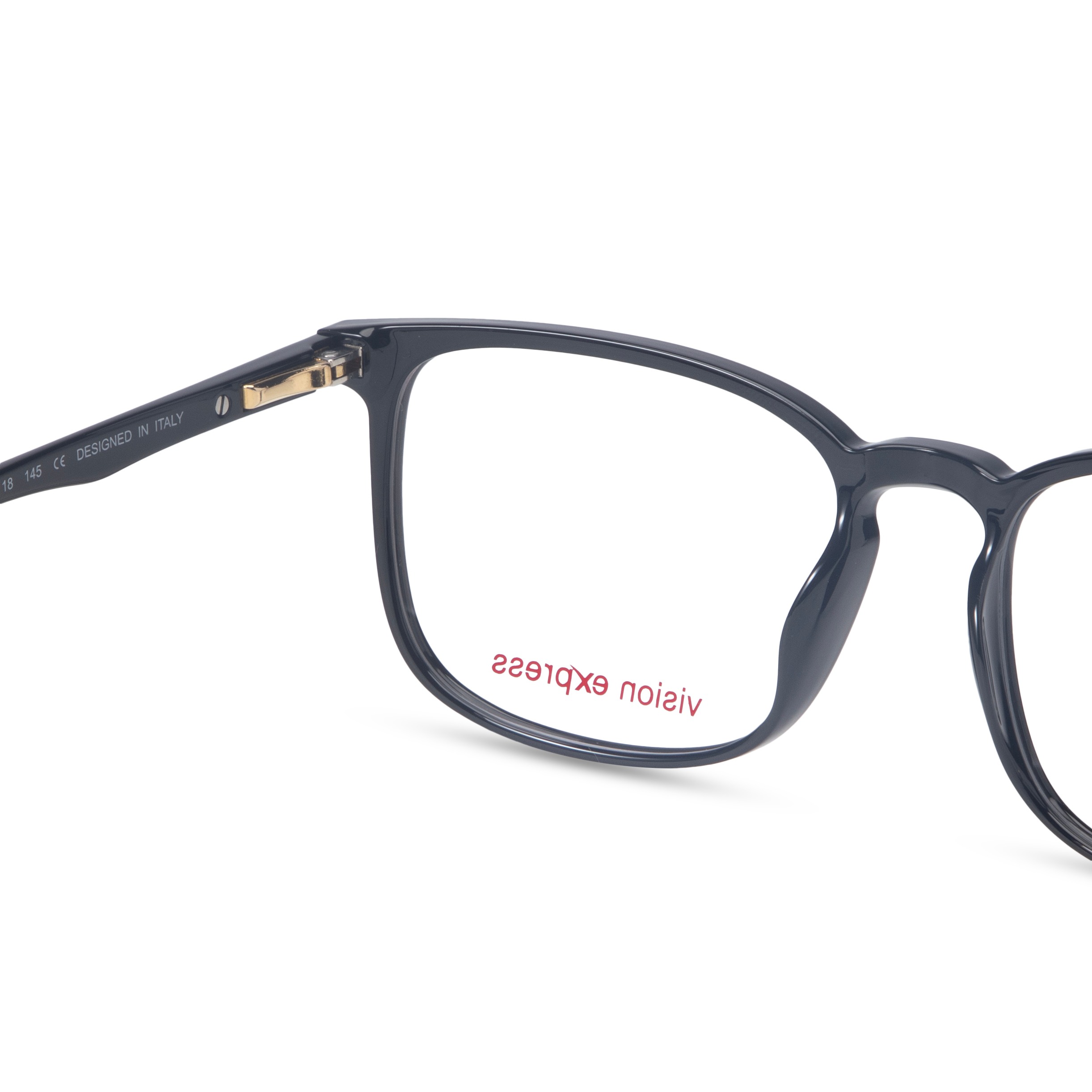 Black Square Frame for Men