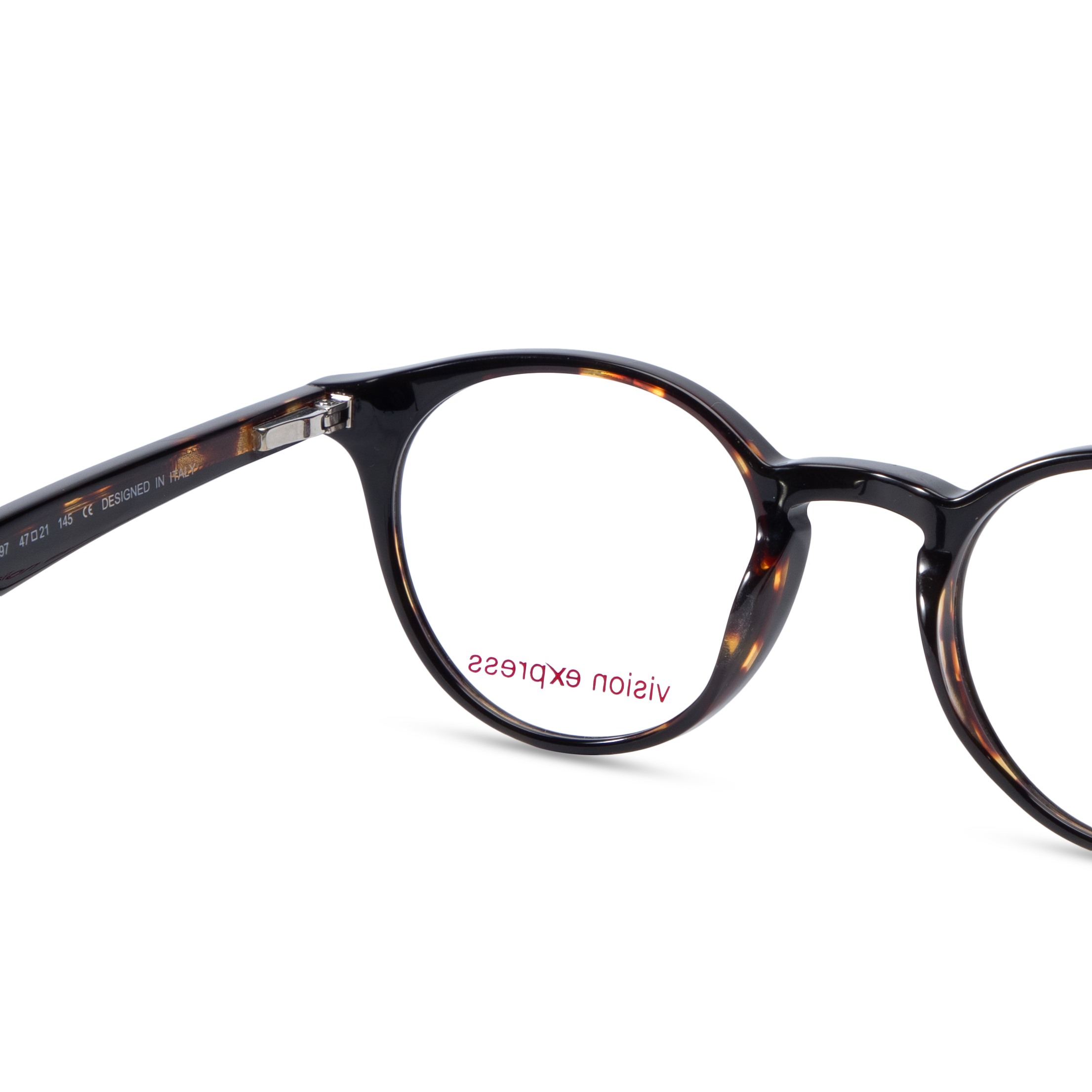 Black Round Frame for Women