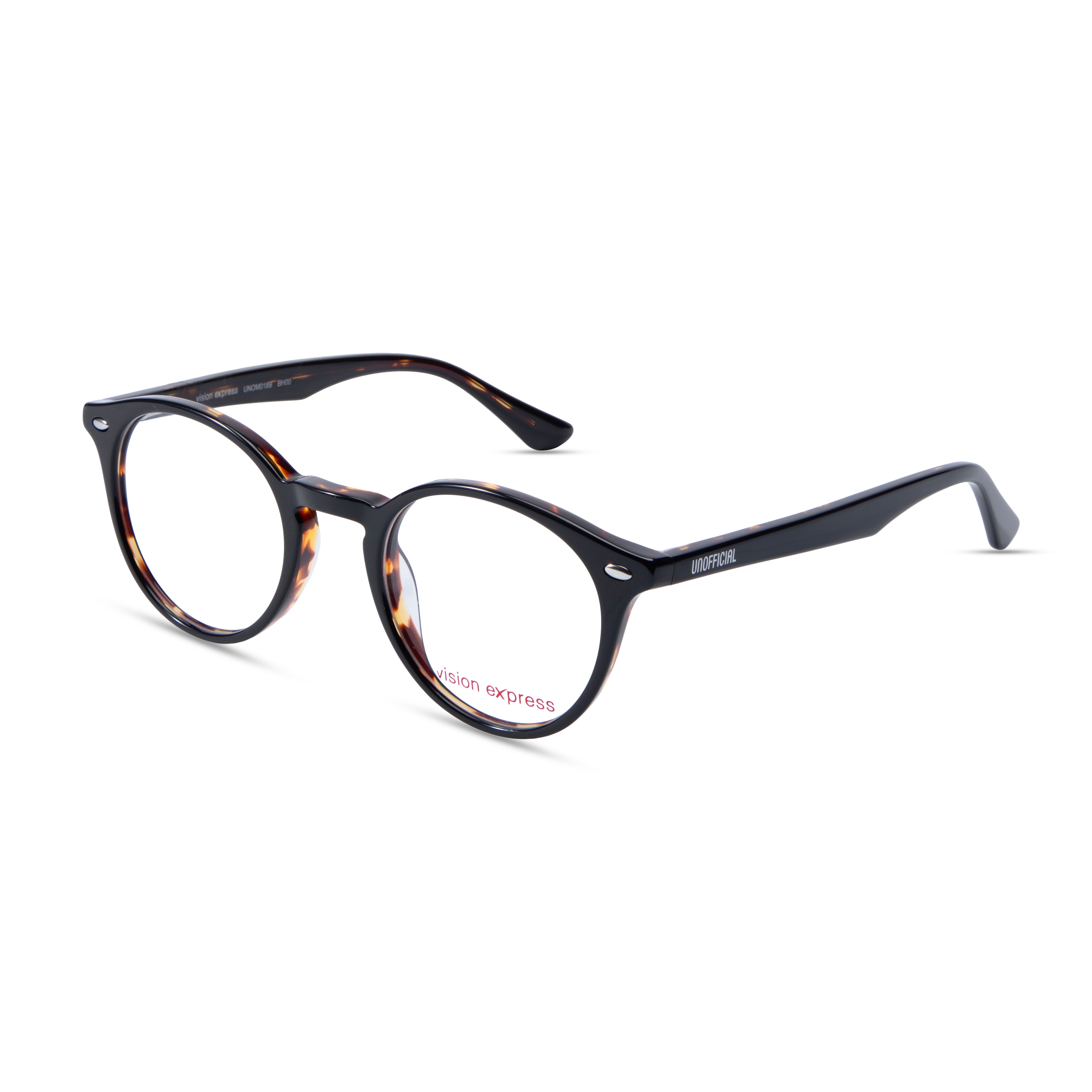 Black Round Frame for Women
