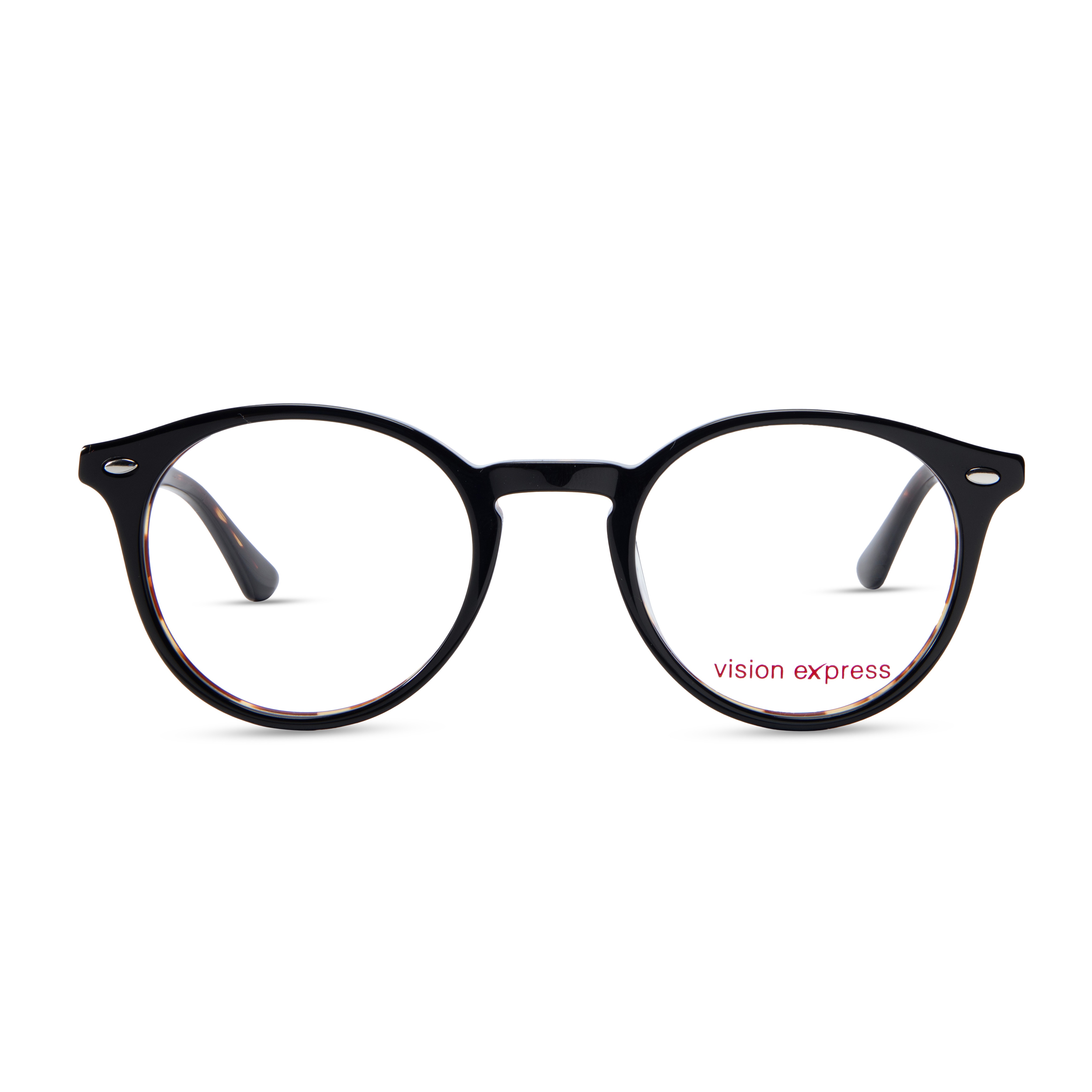Black Round Frame for Women