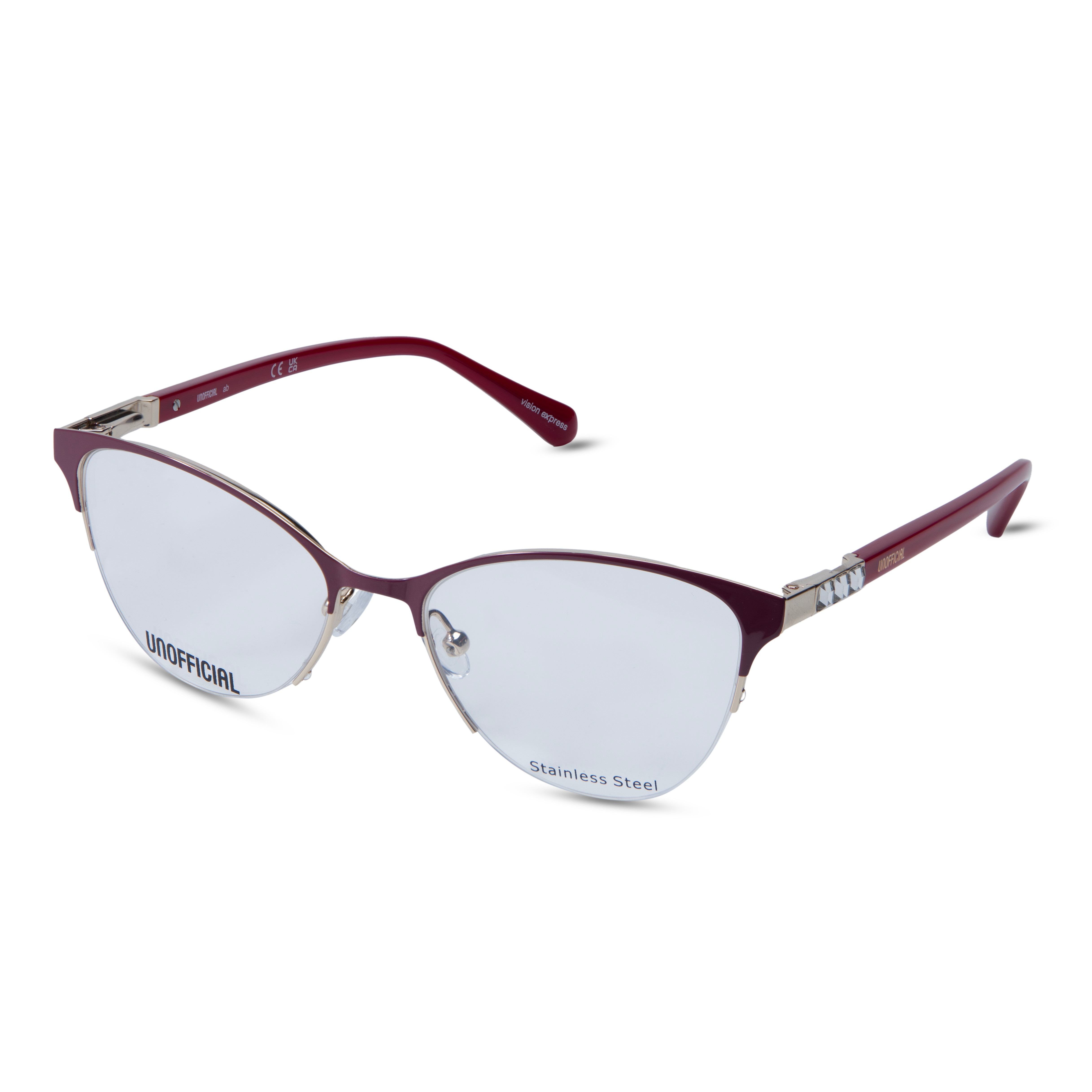 Red Cat Eye Frame for Women