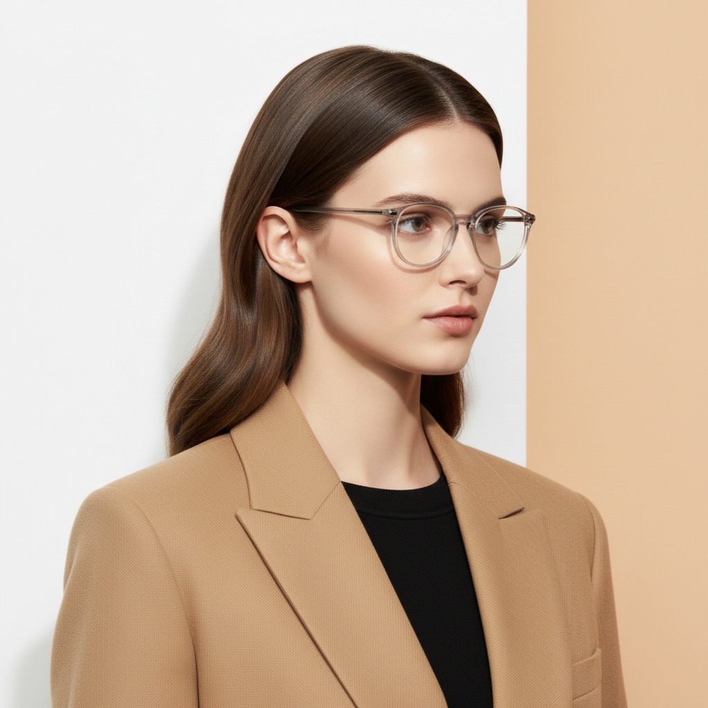 Nude Round Frame for Women