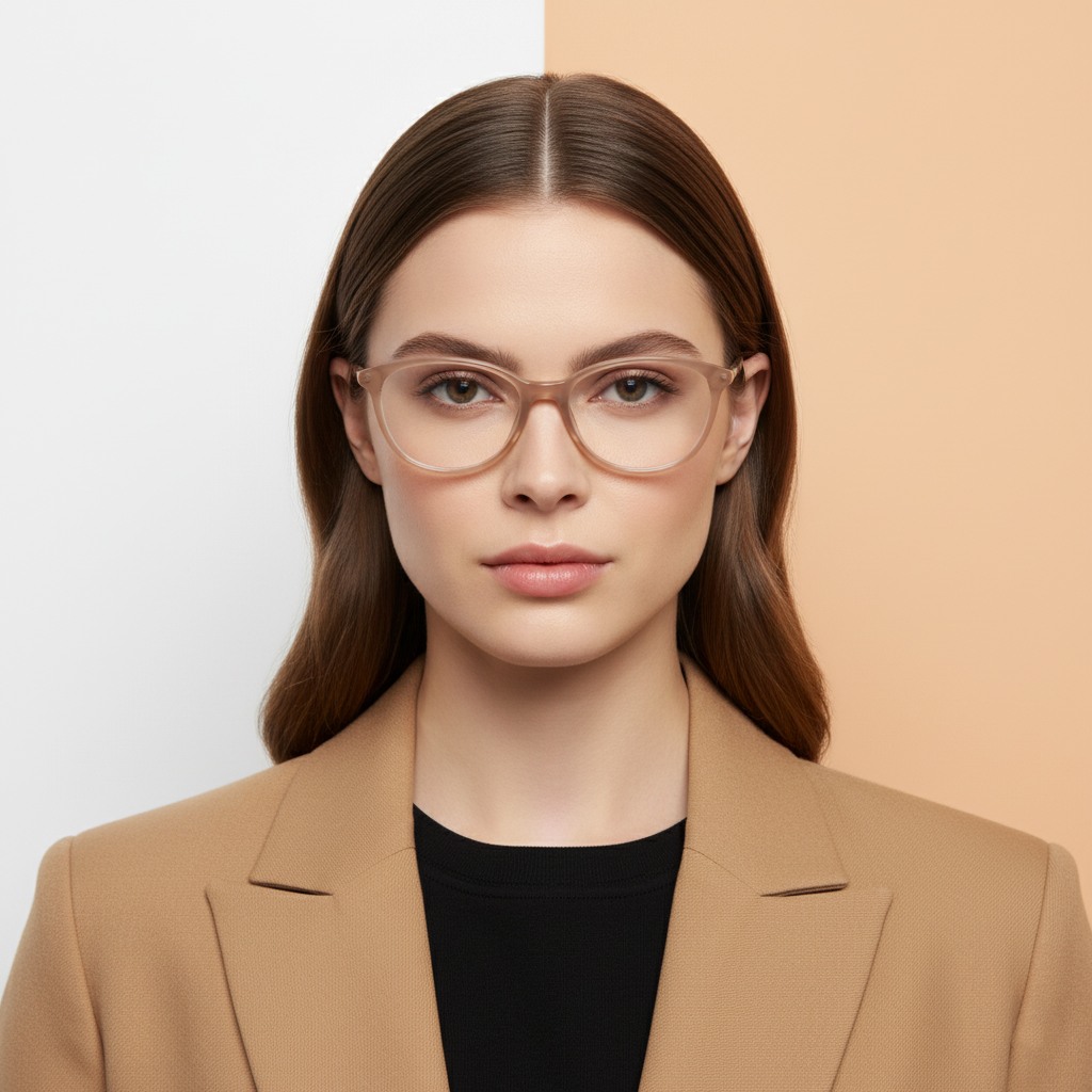 Pink Cat Eye Frame for Women