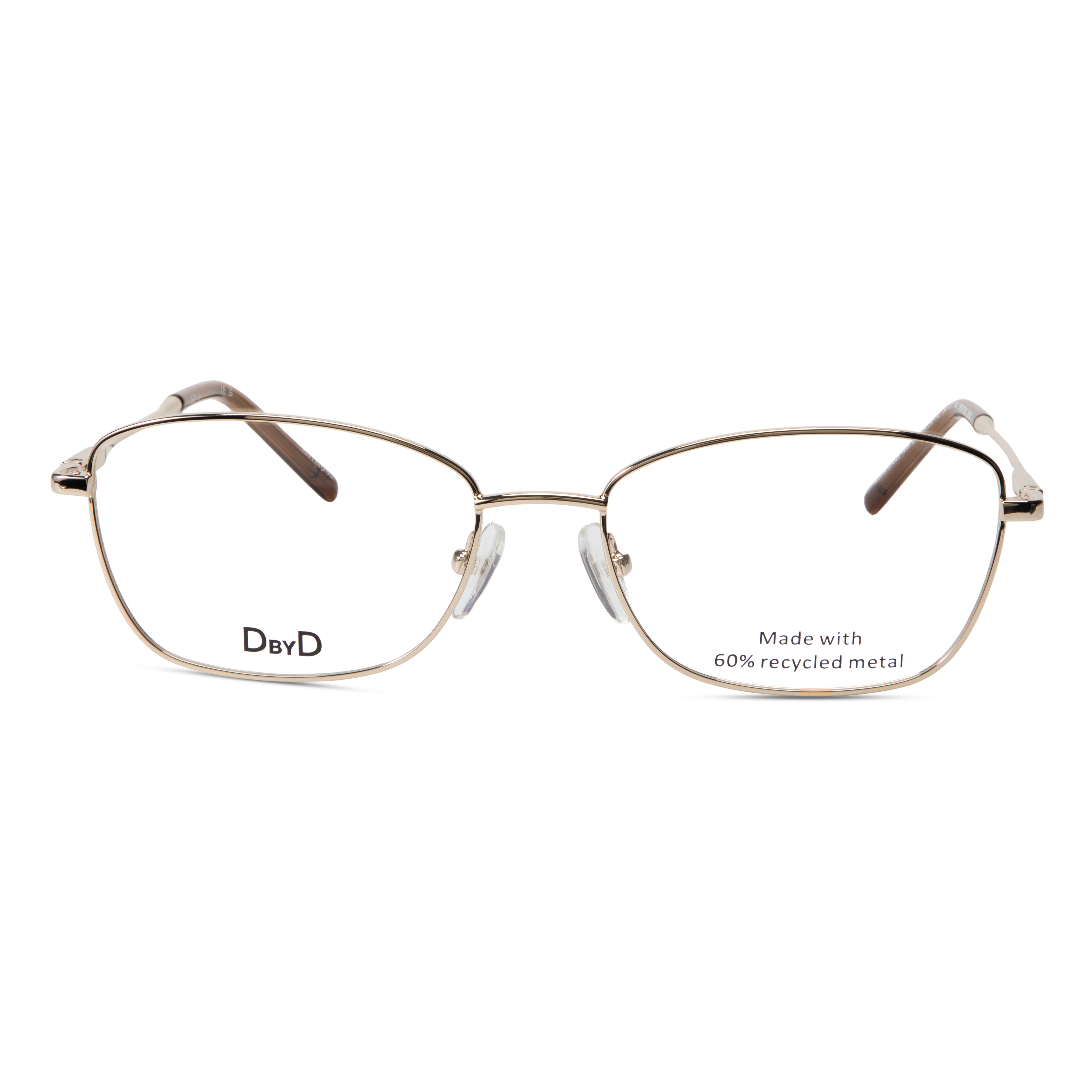 Gold Cat Eye Frame for Women
