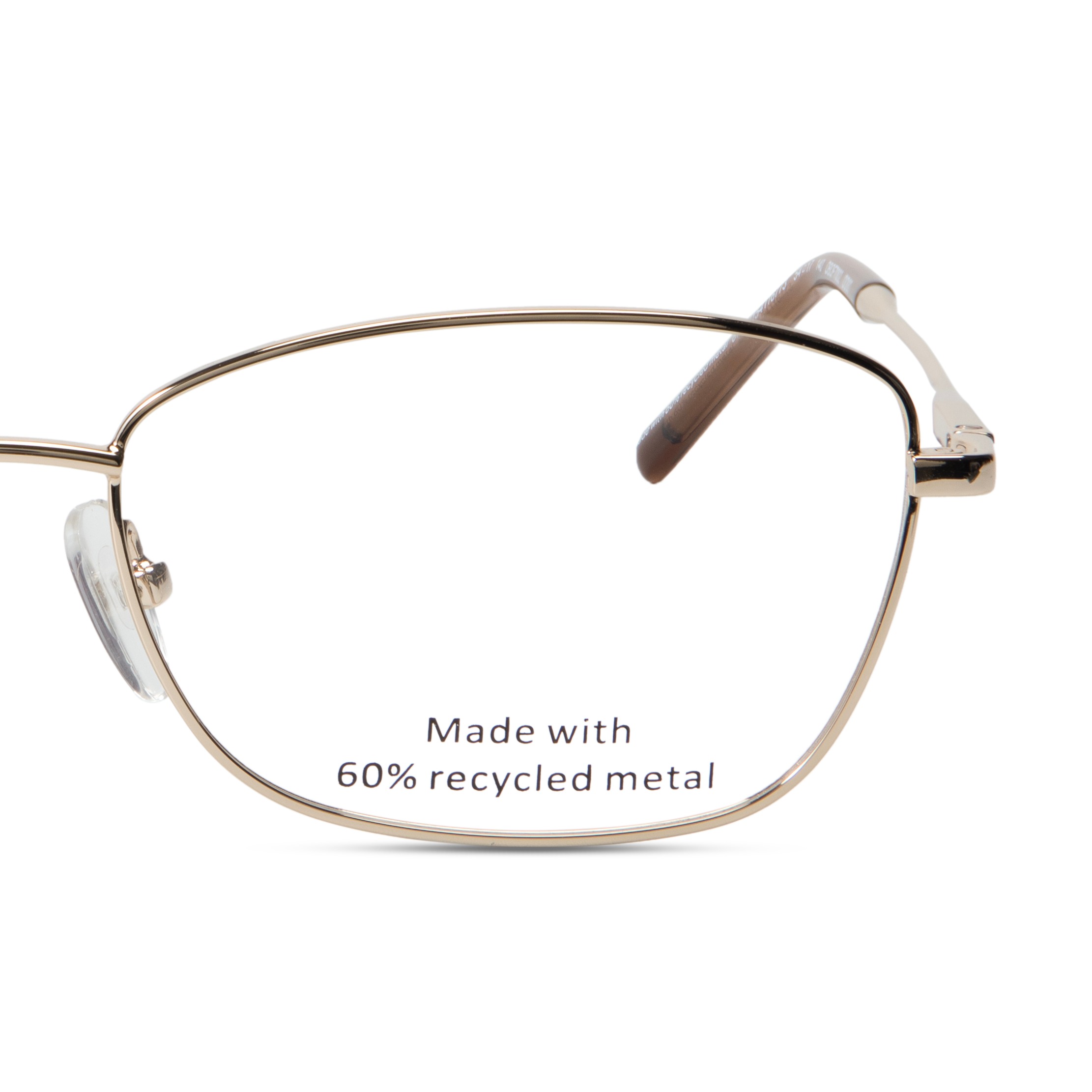 Gold Cat Eye Frame for Women