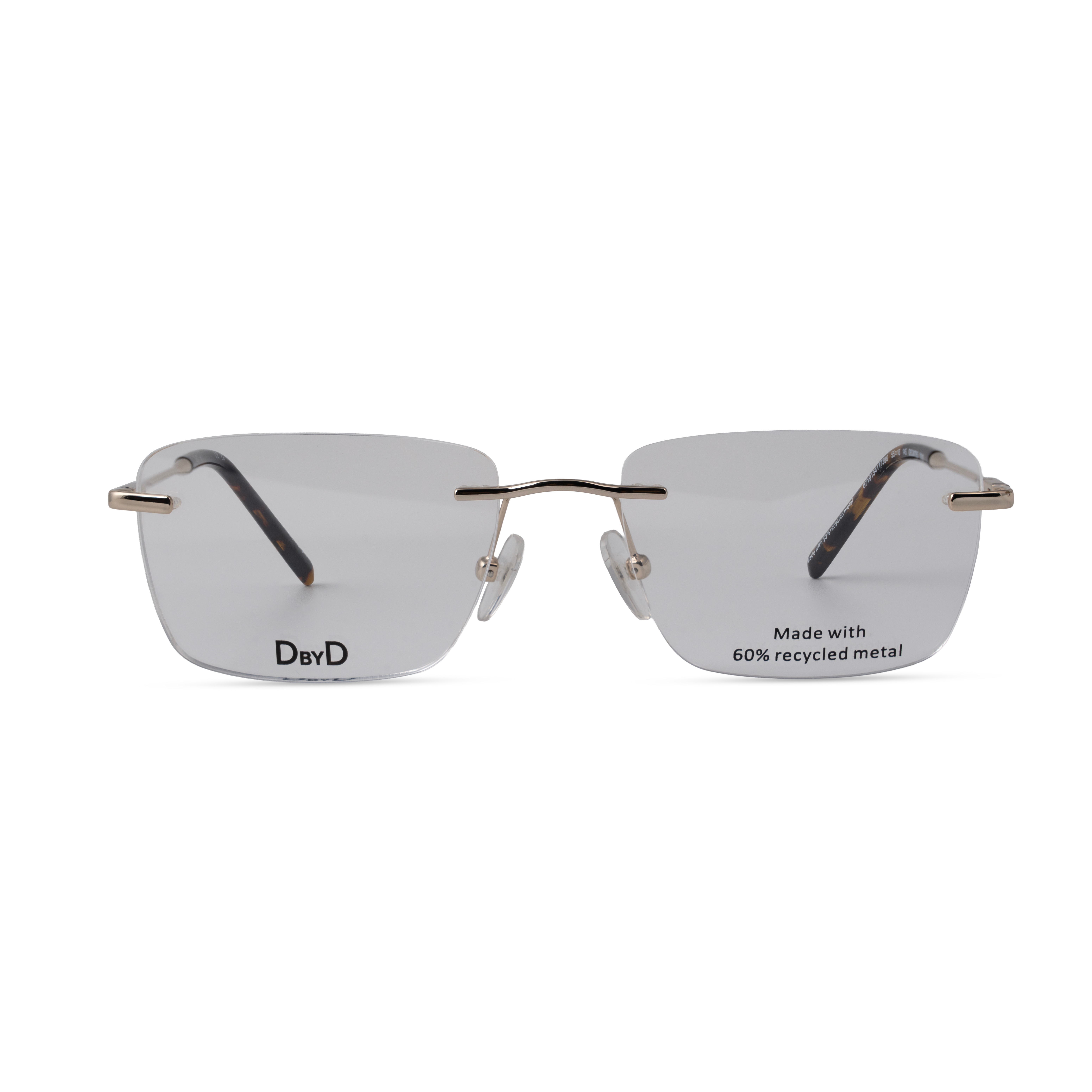 Gold Rectangle Frame for Men