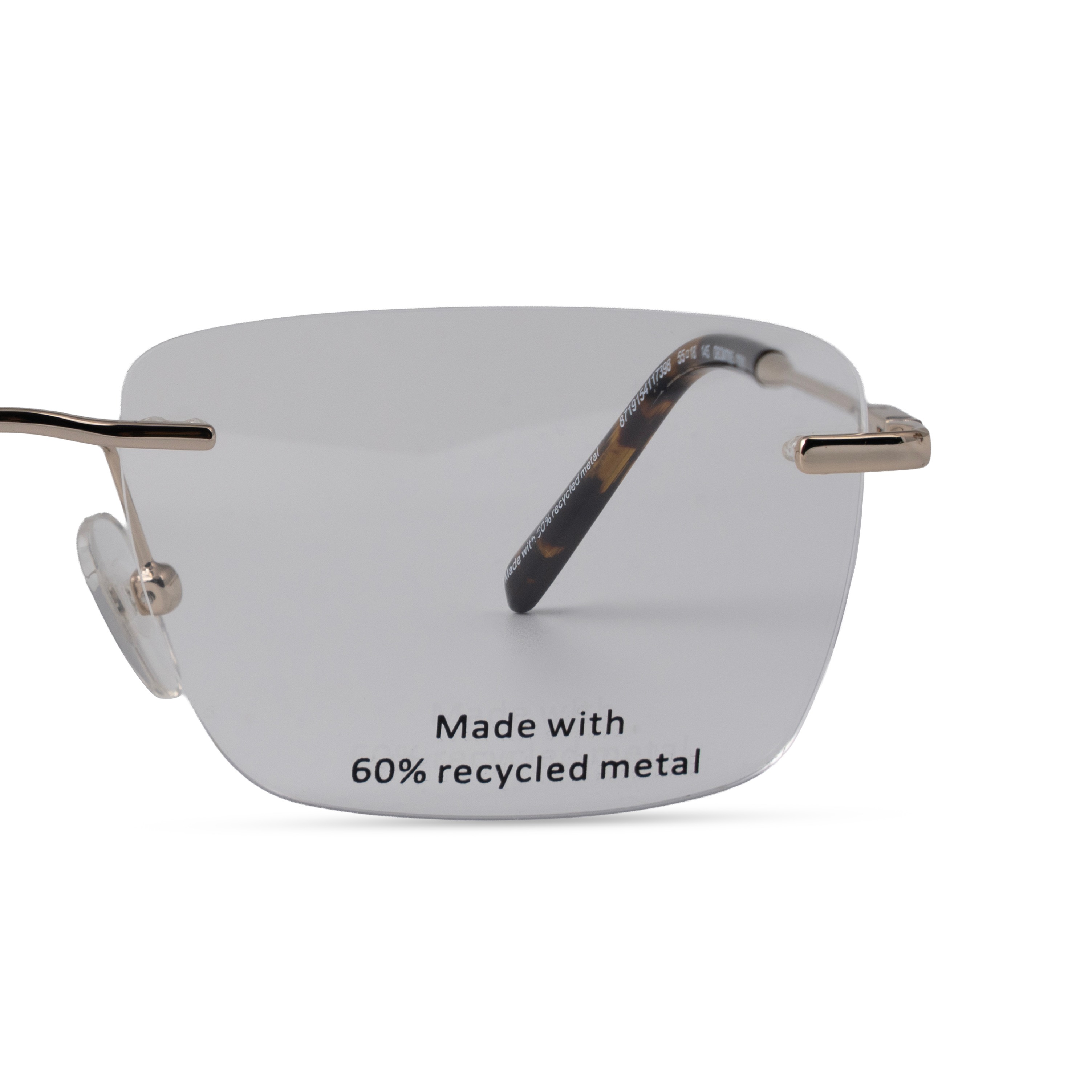 Gold Rectangle Frame for Men