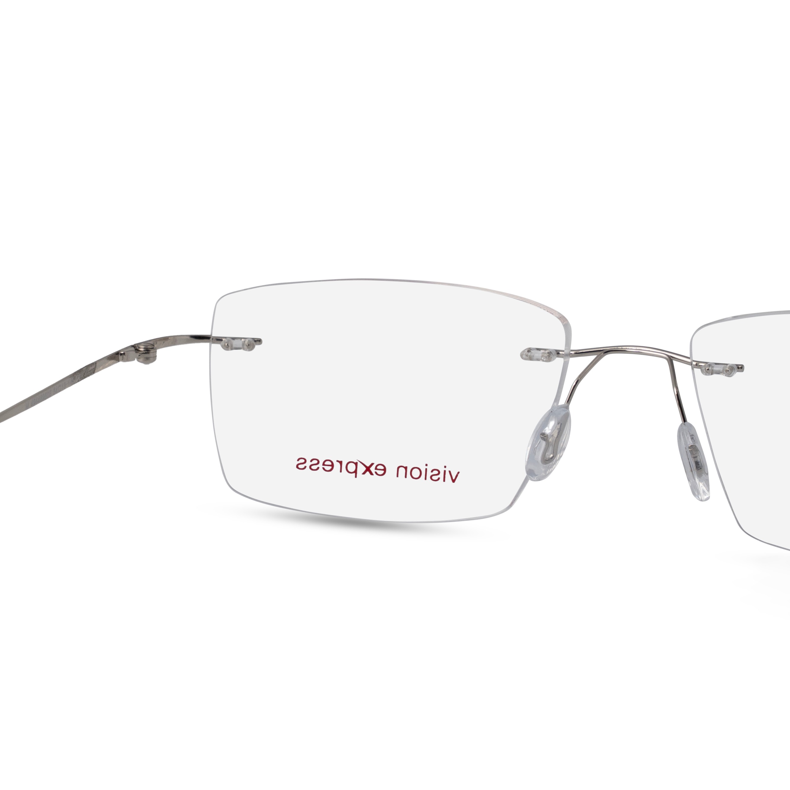 Silver Rectangle Frame for Men ELITE