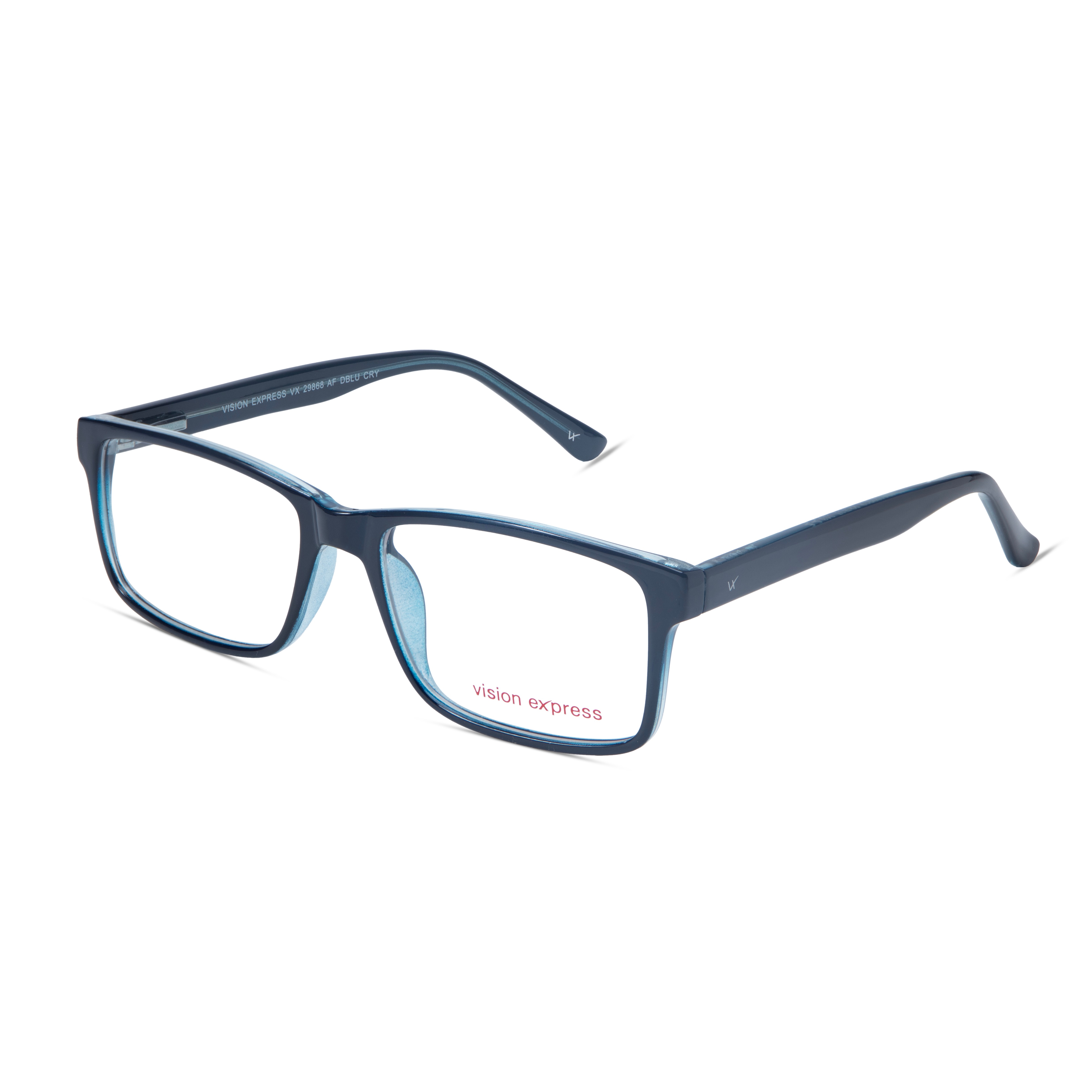 Blue Rectangle Frame for Men