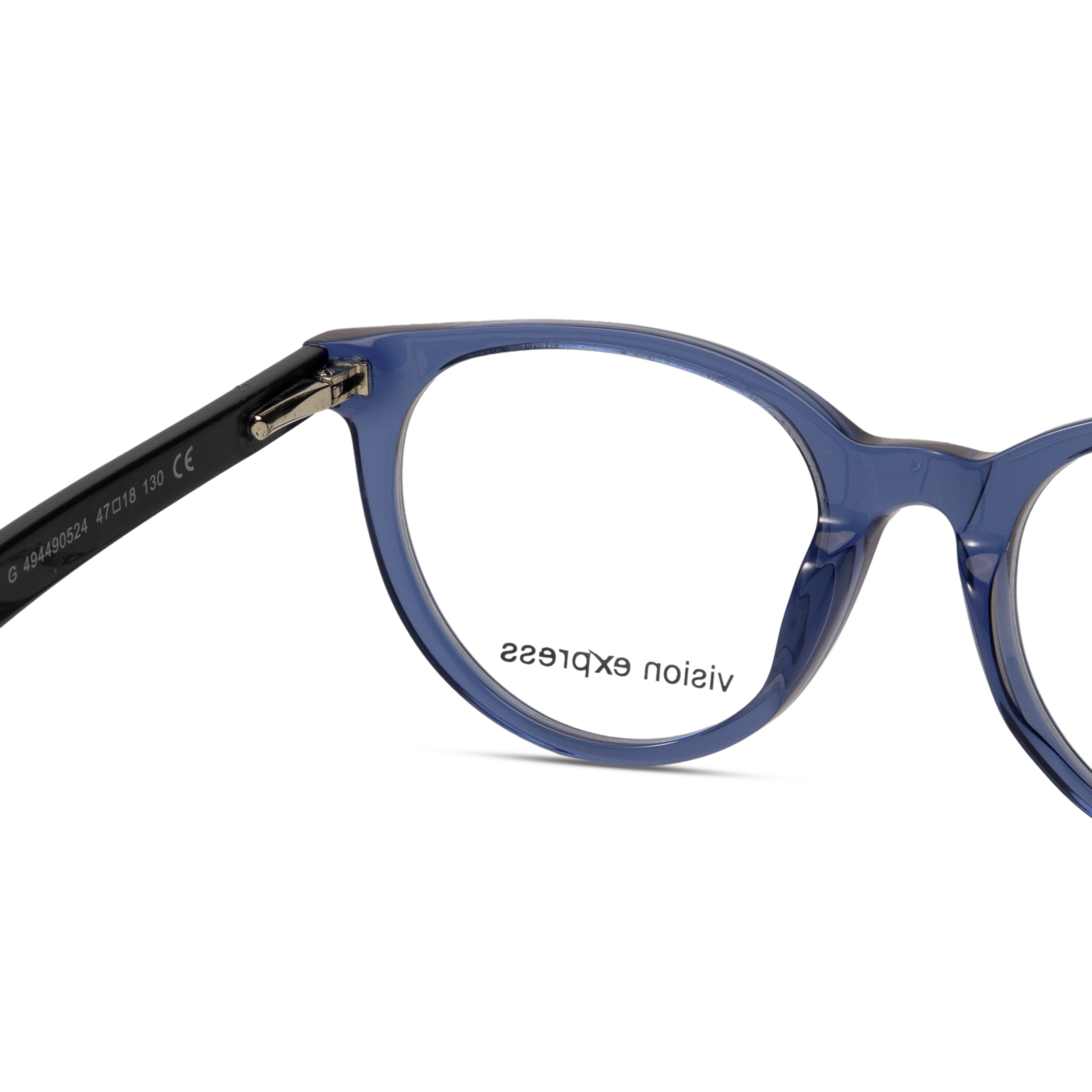 Blue Round Frame for Girls PopVue