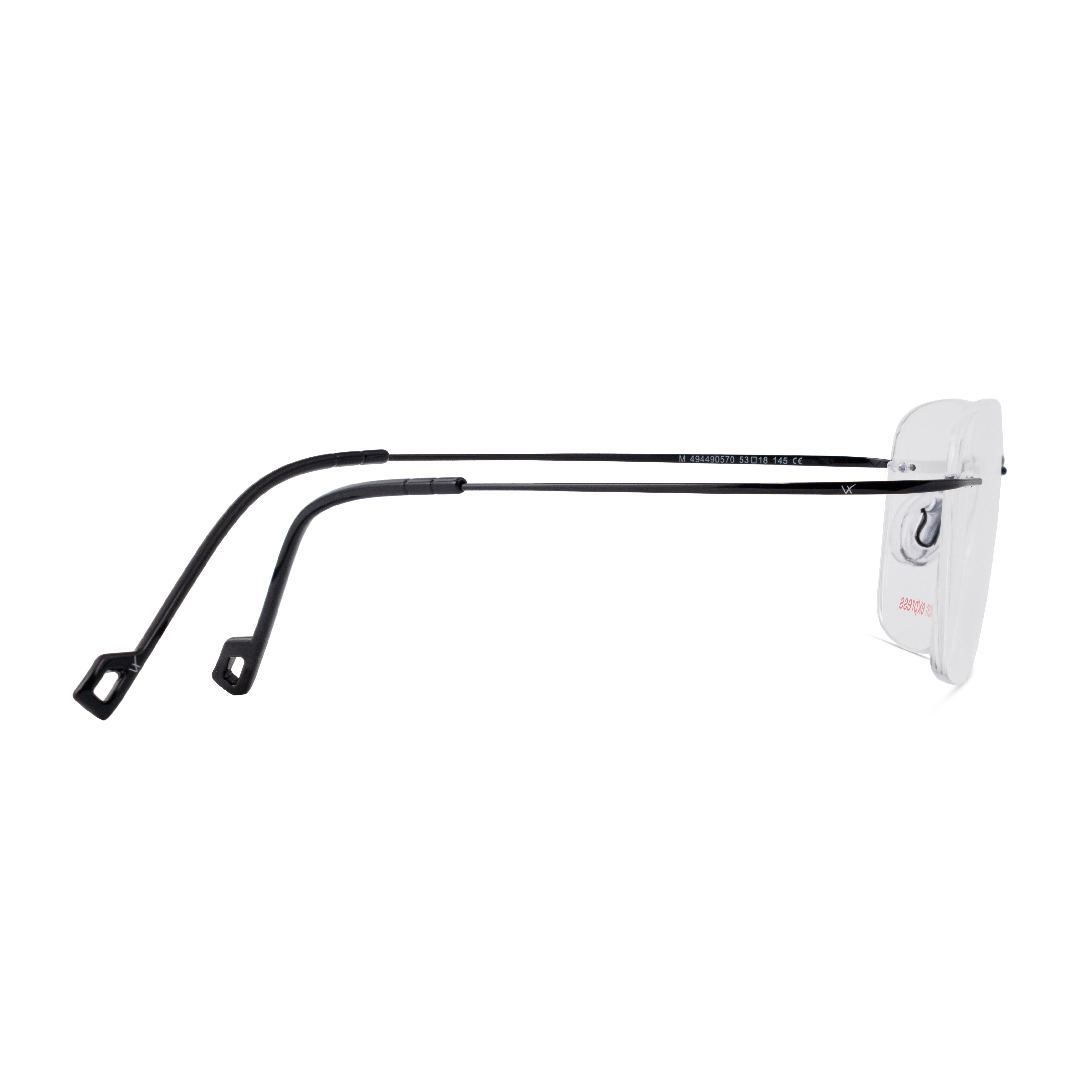 Black Rectangle Frame for Men ELITE