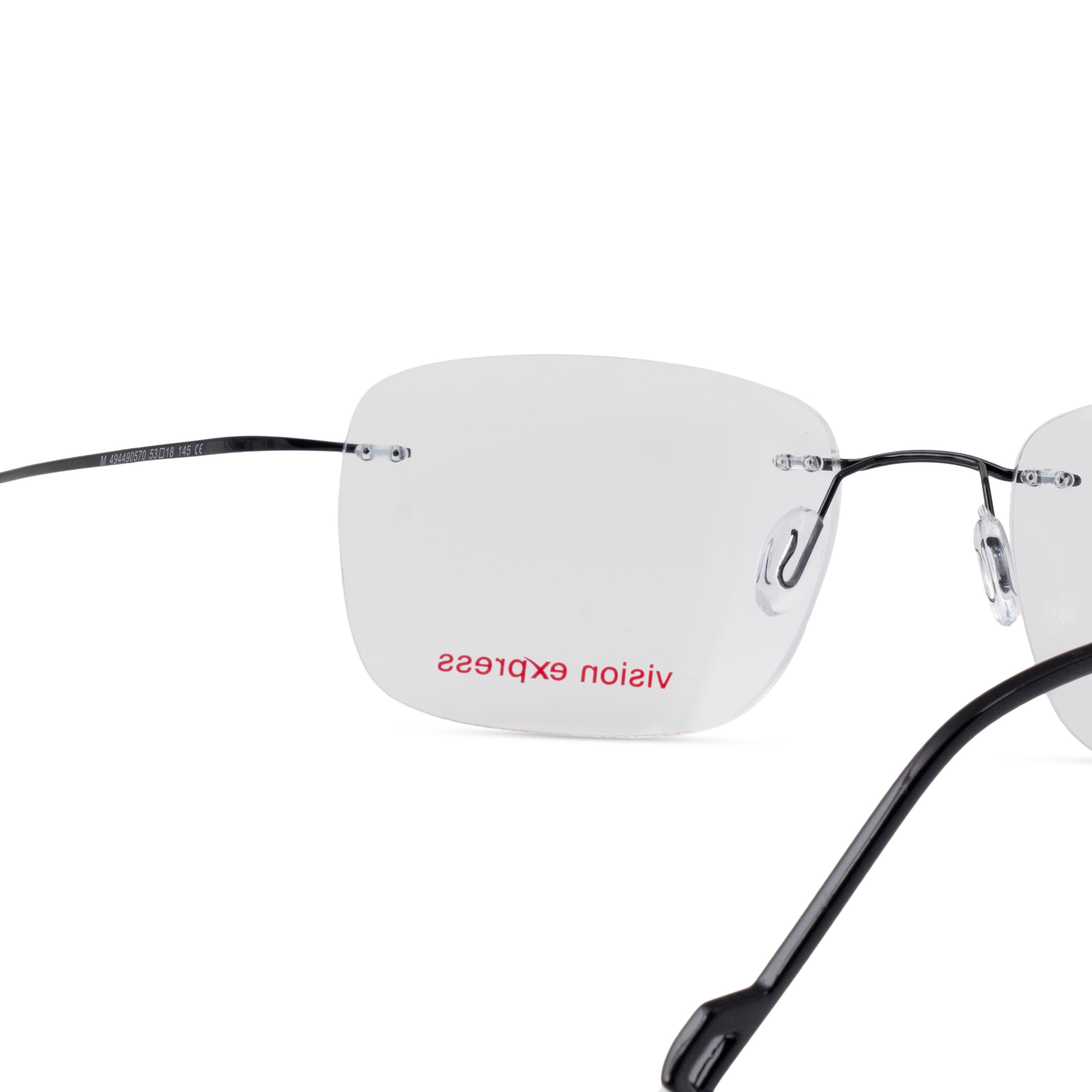 Black Rectangle Frame for Men ELITE