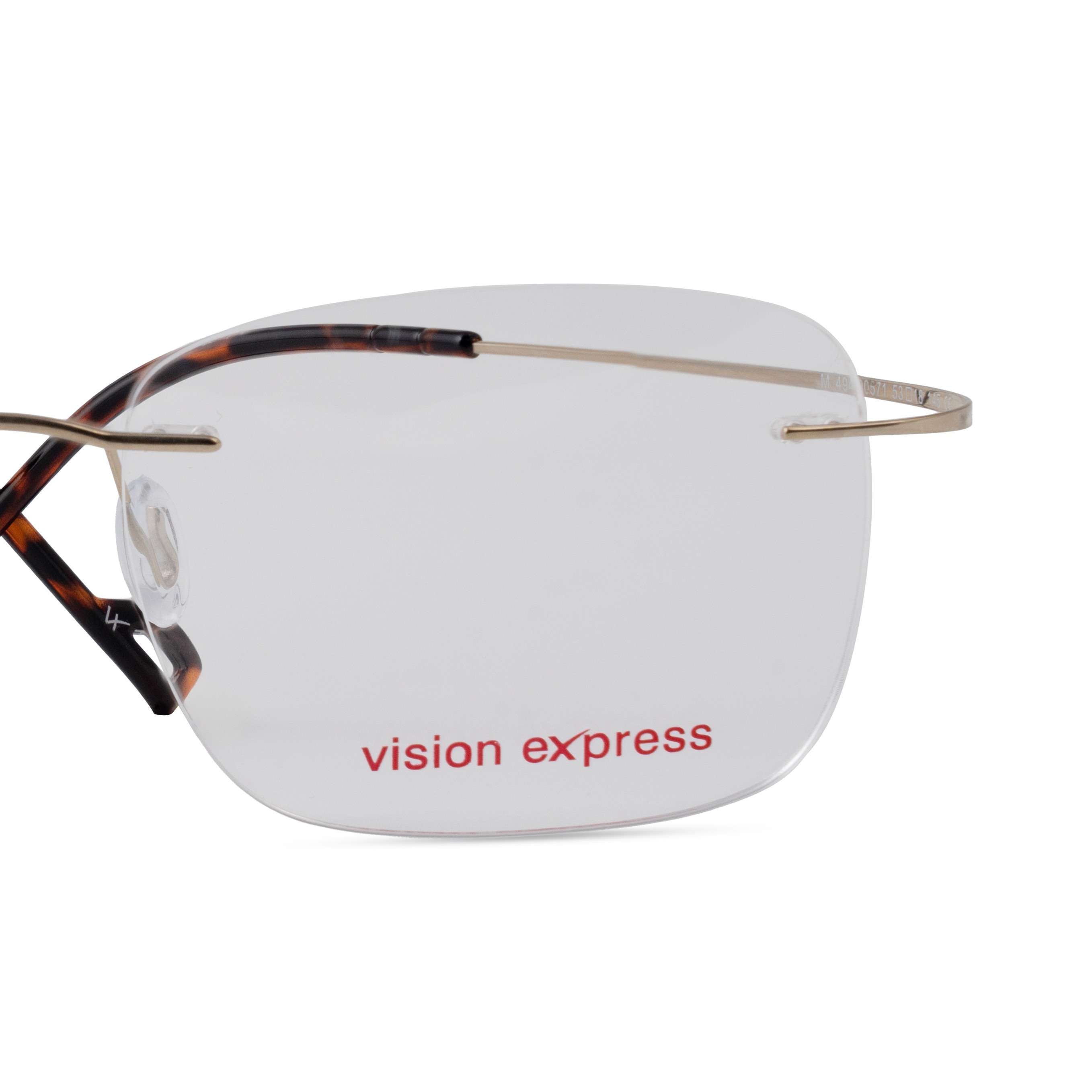 Gold Rectangle Frame for Men ELITE