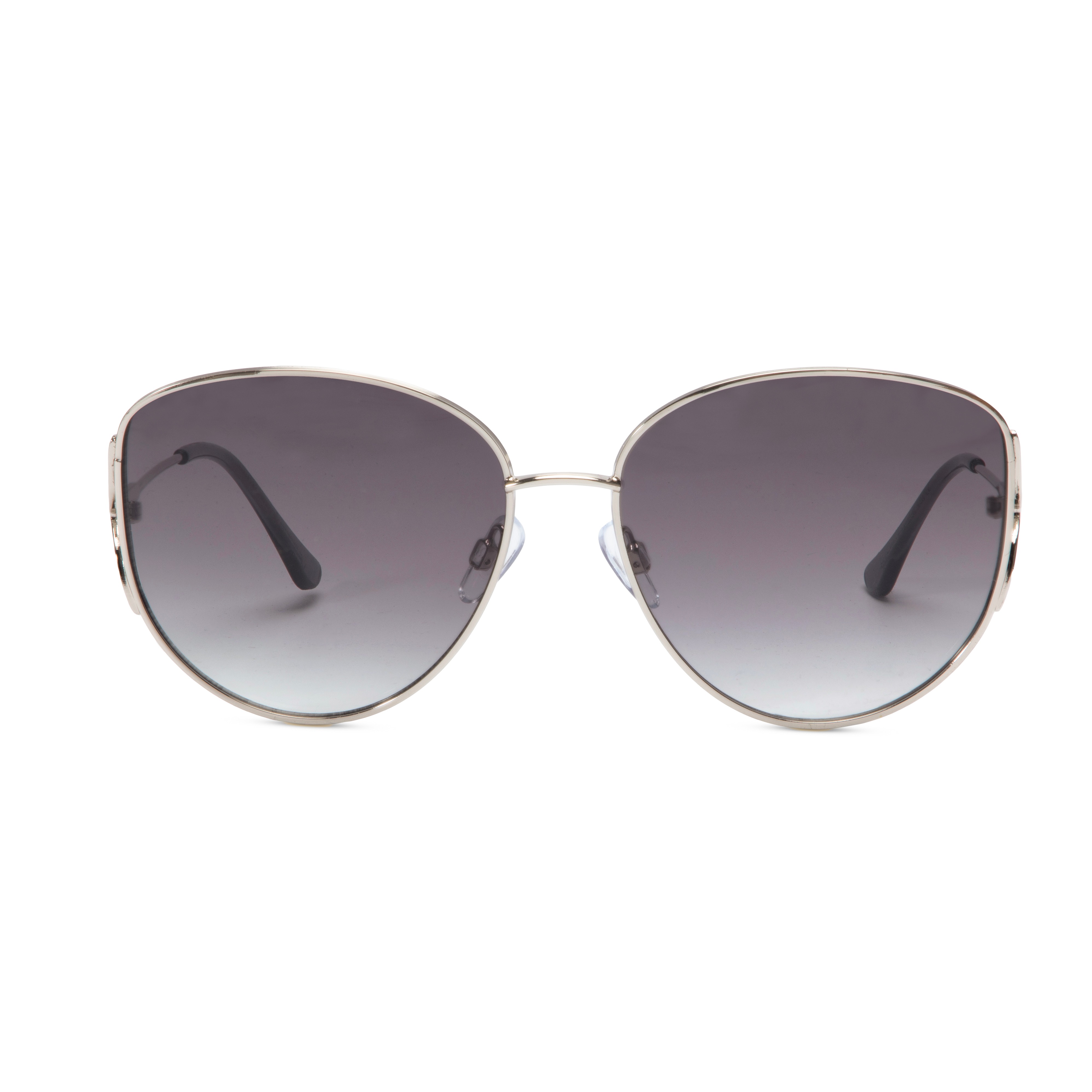 Silver Oval Sunglasses for Women