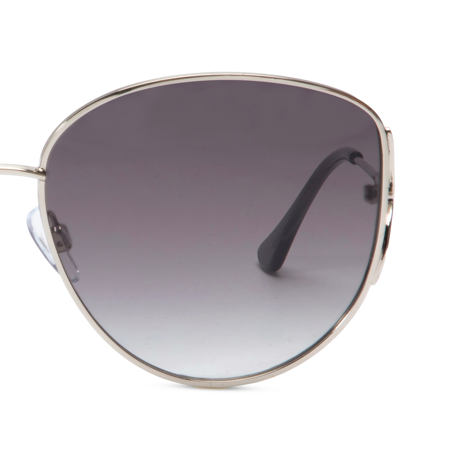 Silver Oval Sunglasses for Women