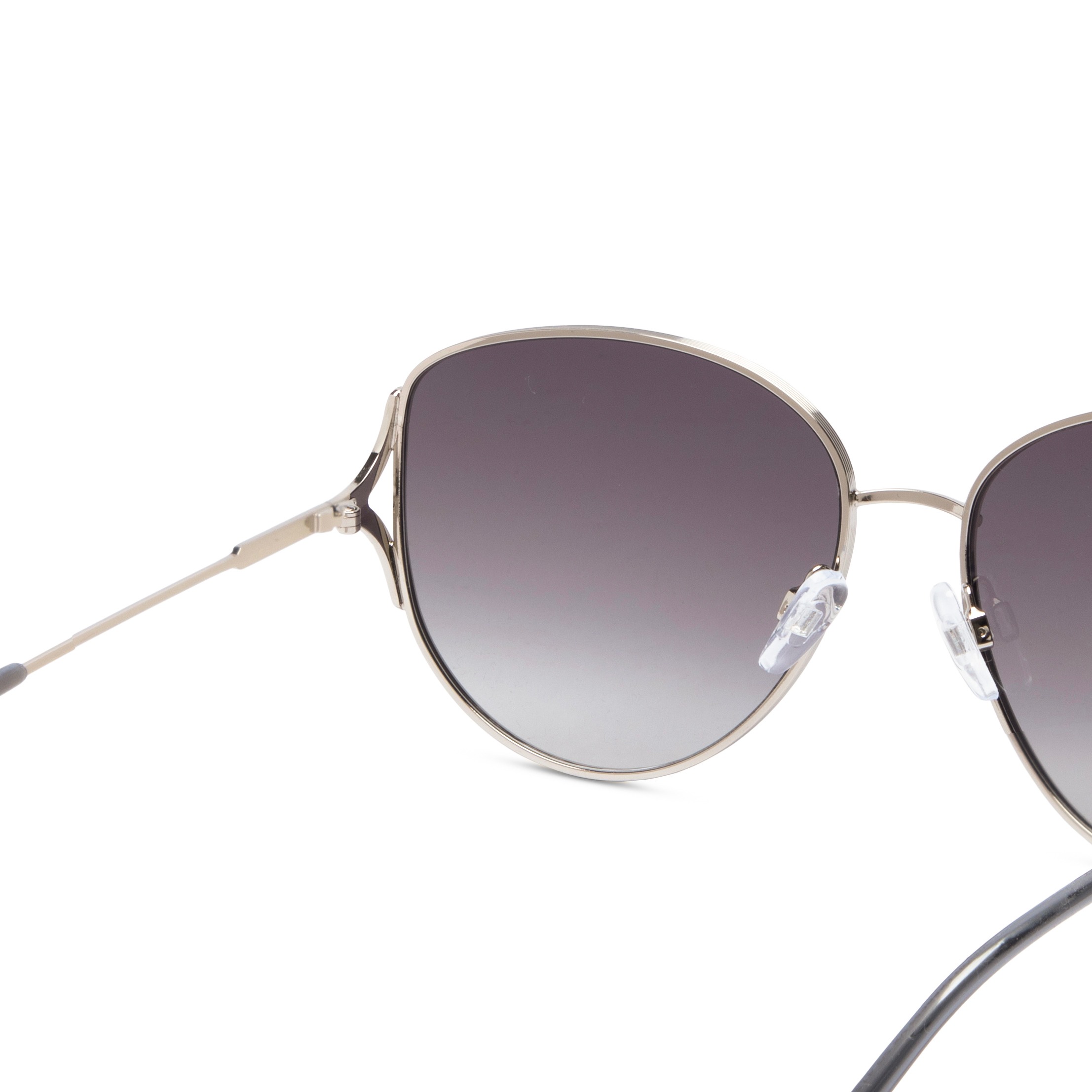 Silver Oval Sunglasses for Women