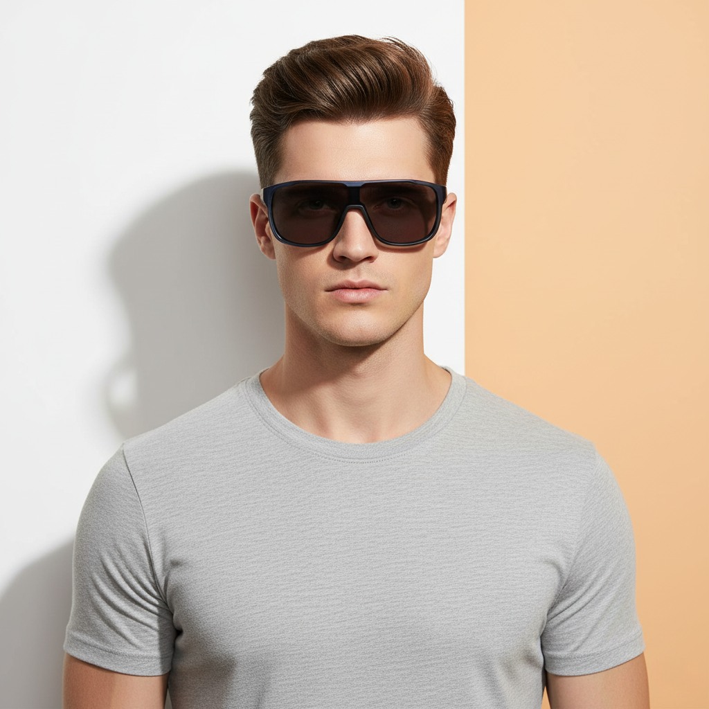 Blue Sports Sunglasses for Men