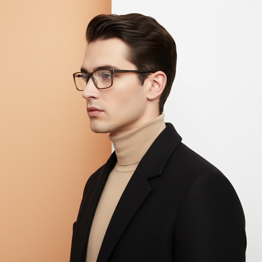 Brown Rectangle Frame for Men ELITE
