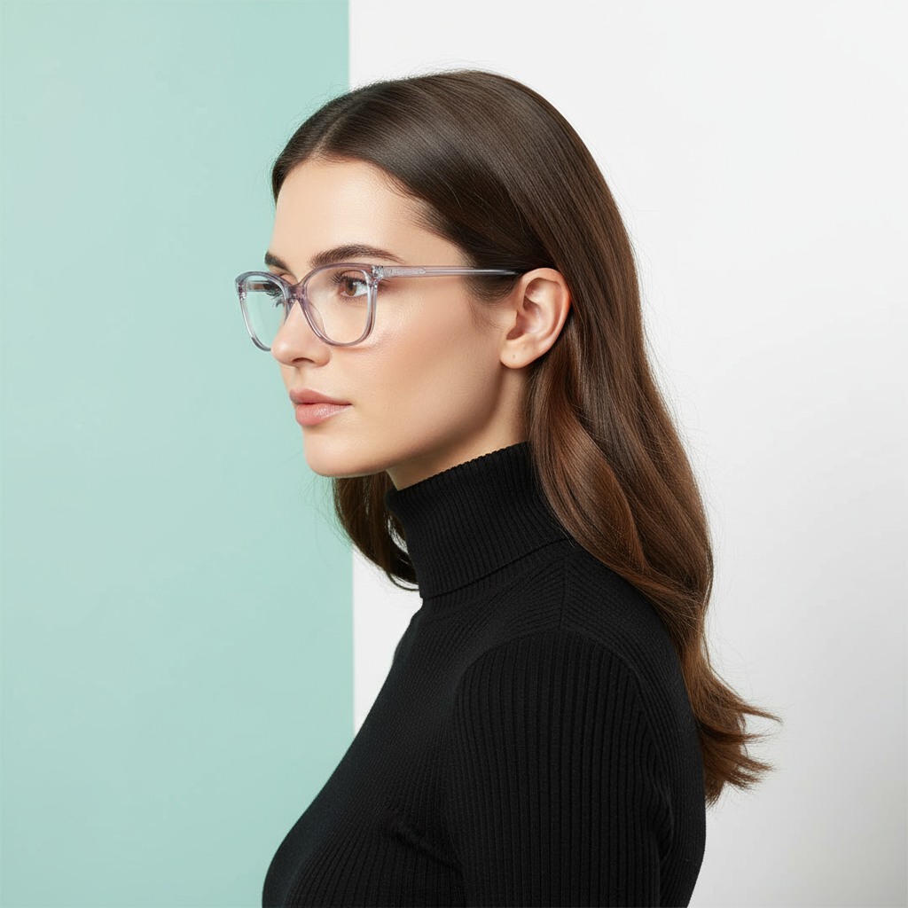 Pink Cat Eye Frame for Women +VIBE