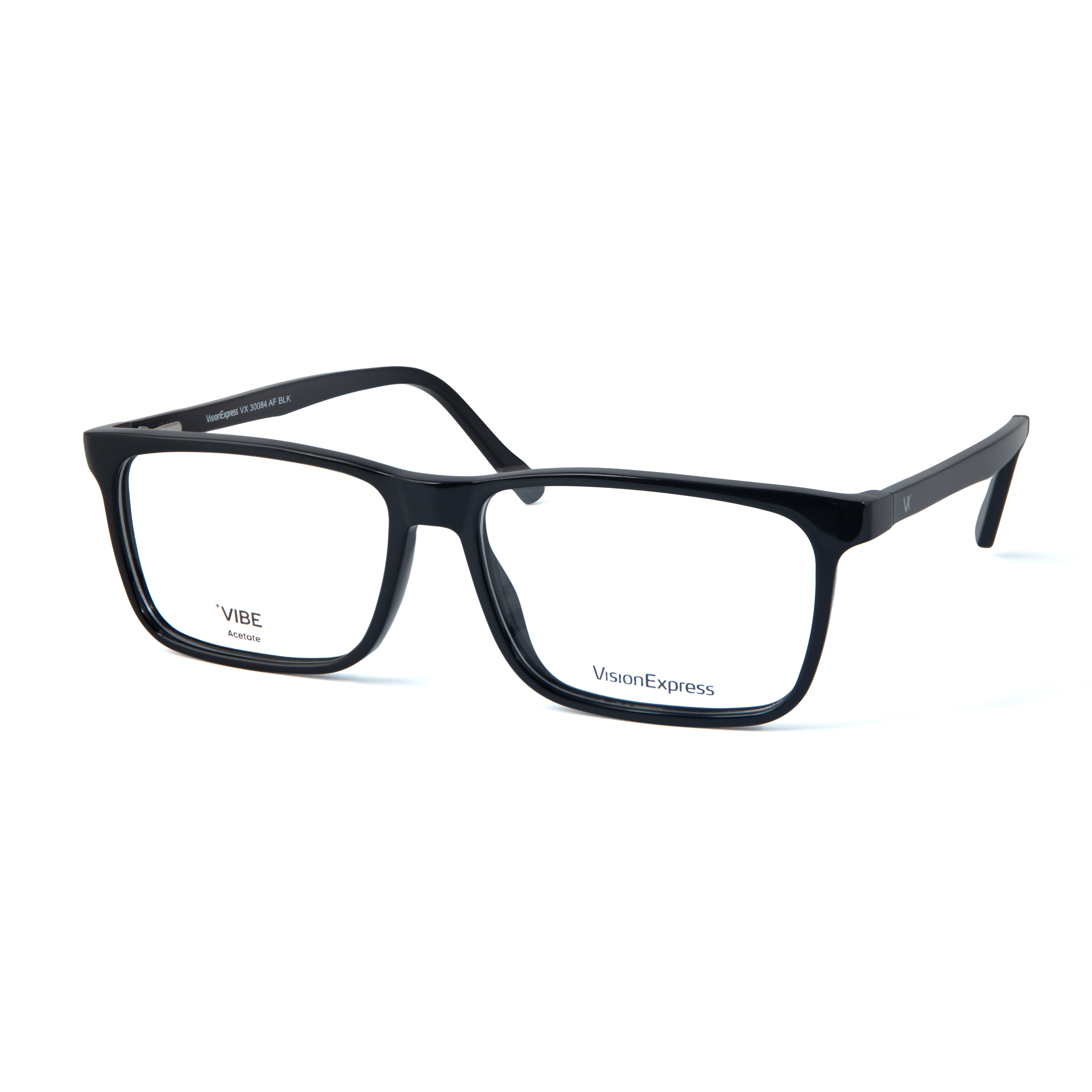 Black Rectangle Frame for Men +VIBE